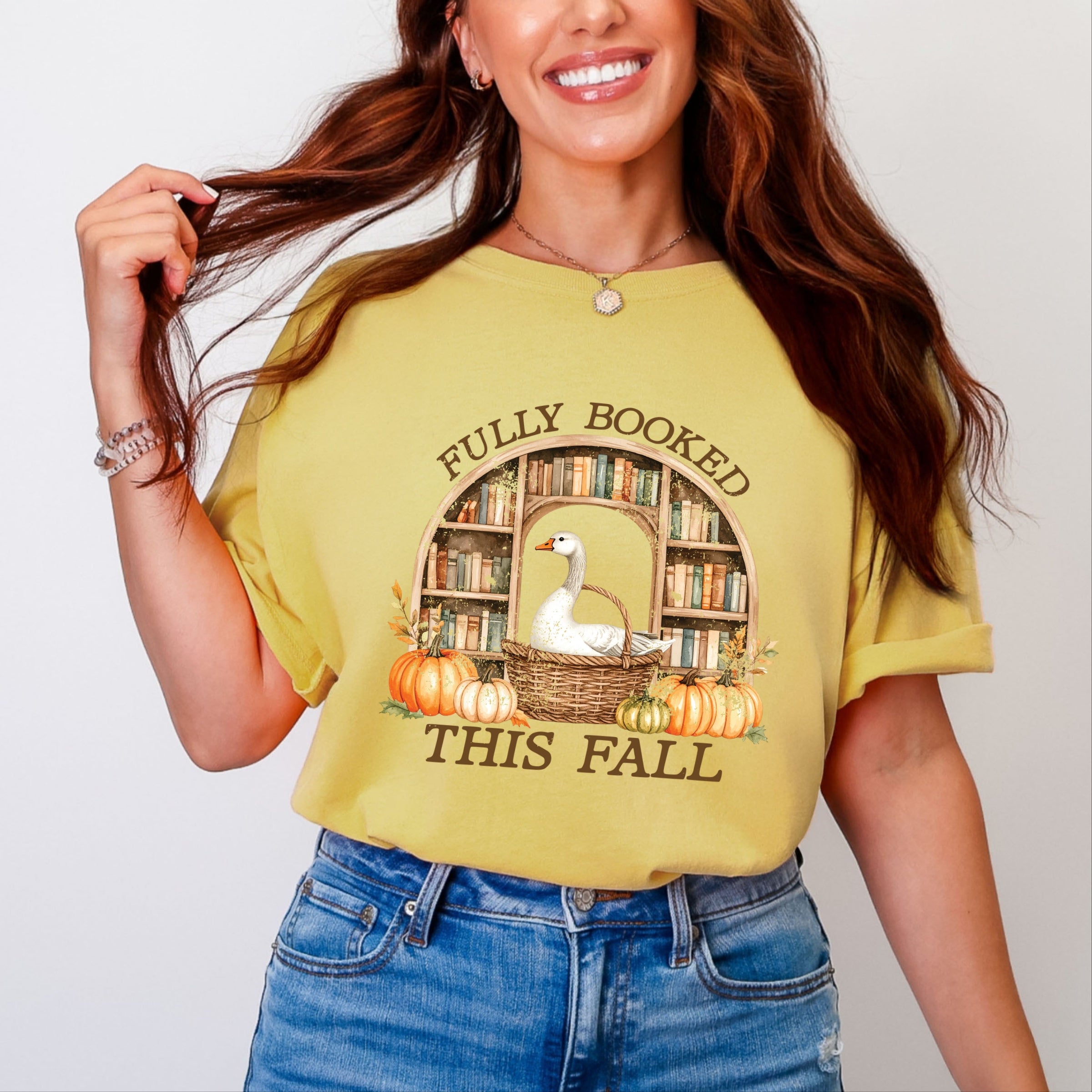 Fully Booked This Fall - Garment Dyed Tee