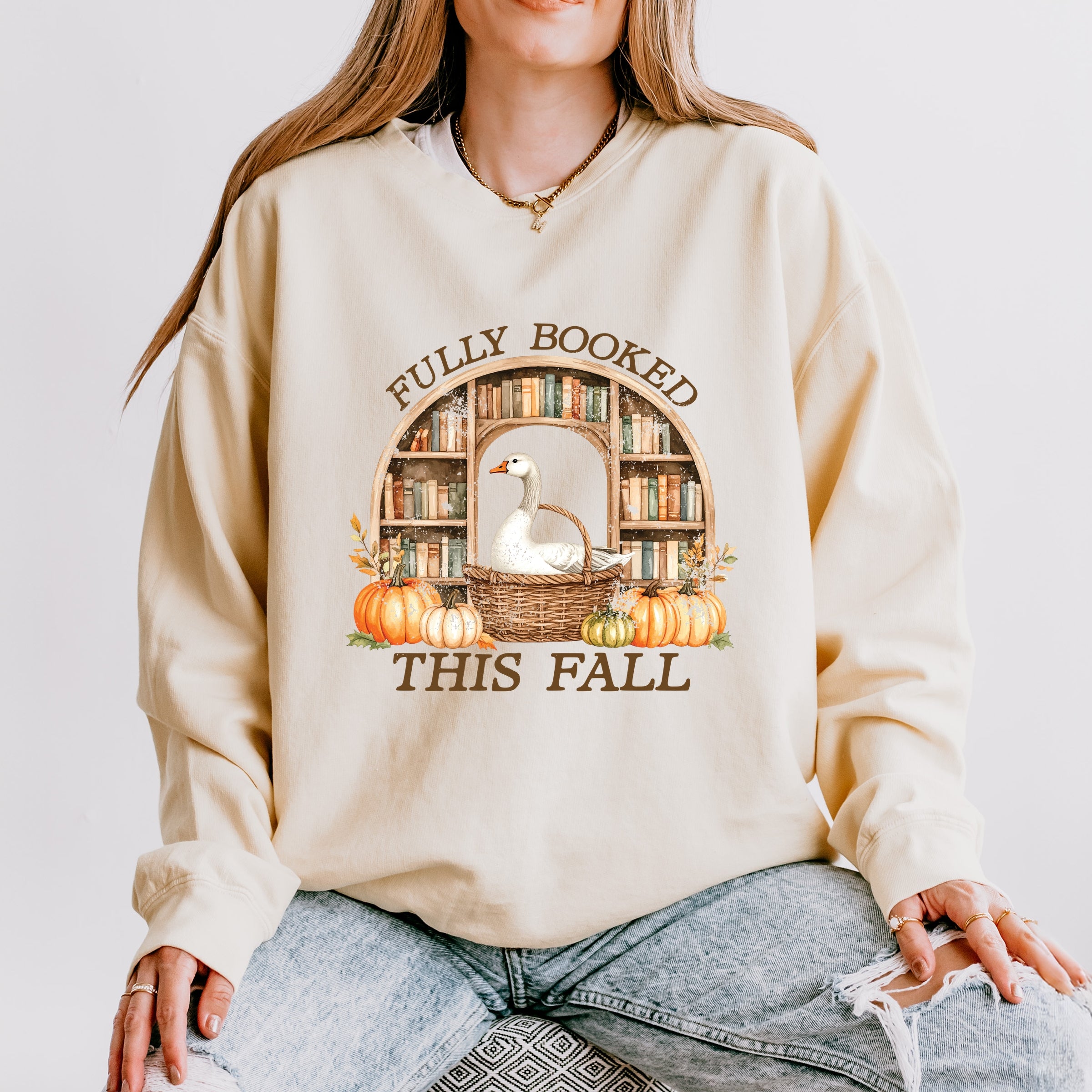 Fully Booked This Fall - Lightweight Garment Dyed Sweatshirt