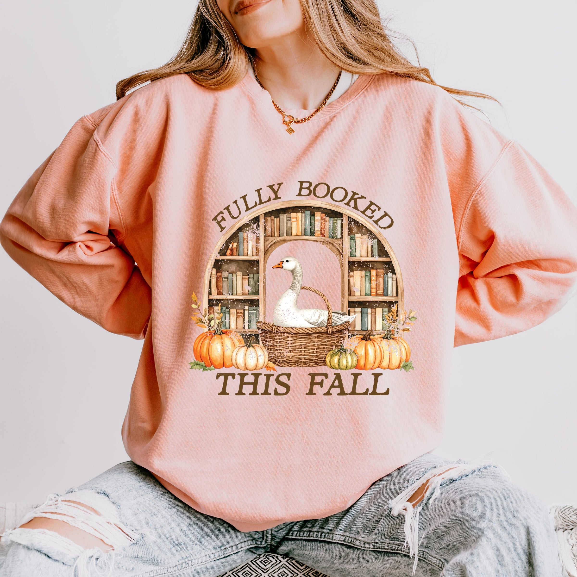 Fully Booked This Fall - Lightweight Garment Dyed Sweatshirt
