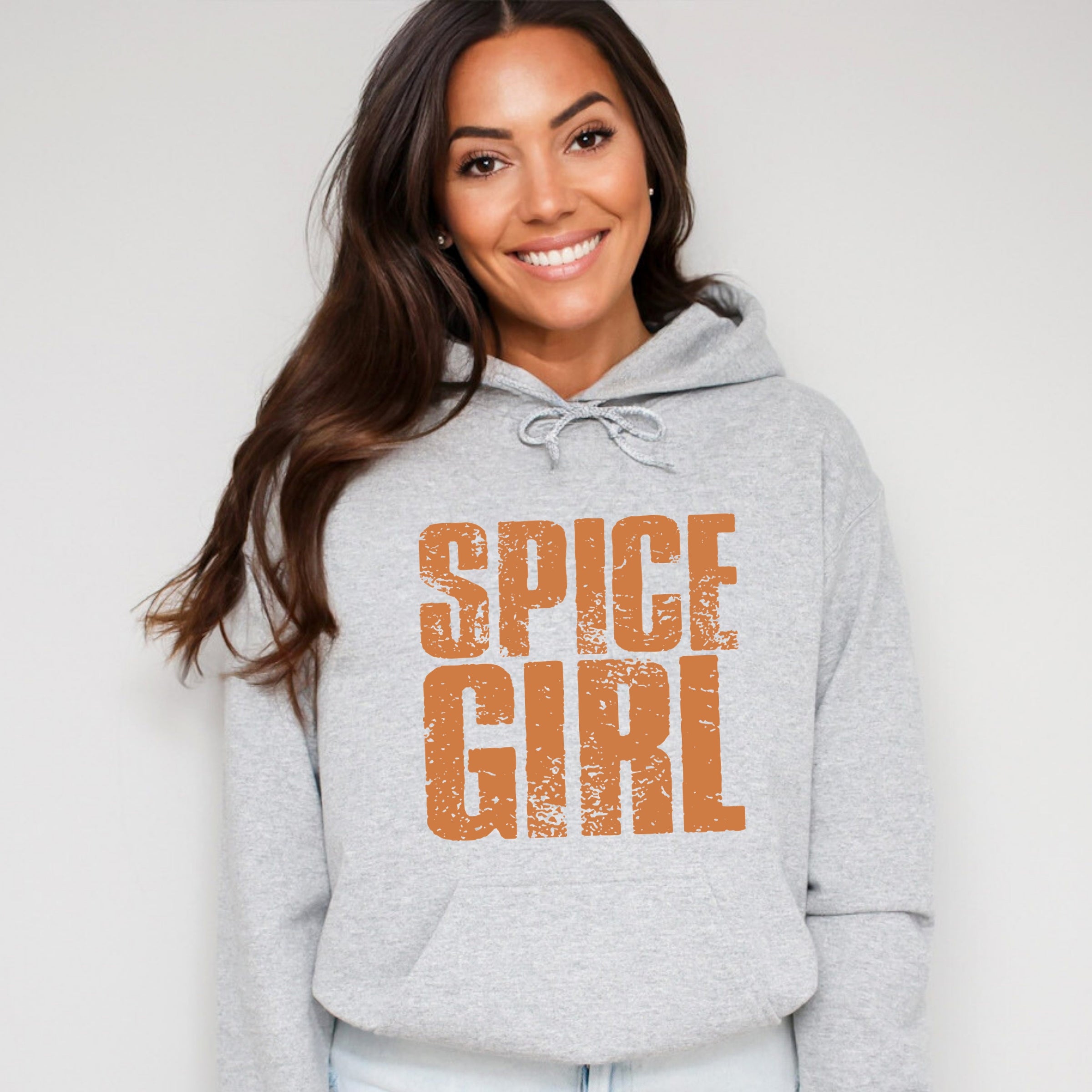 Spice Girl Distressed - Women's Graphic Hoodie