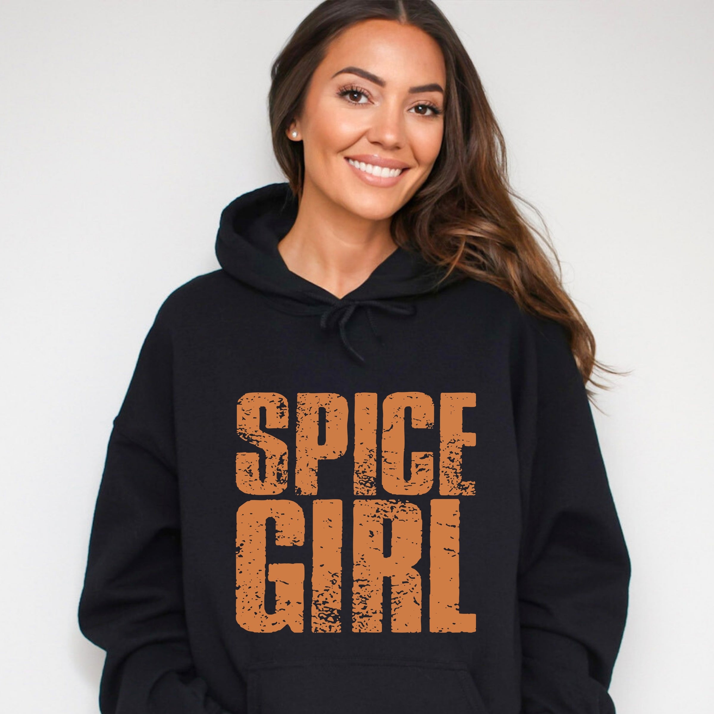 Spice Girl Distressed - Women's Graphic Hoodie
