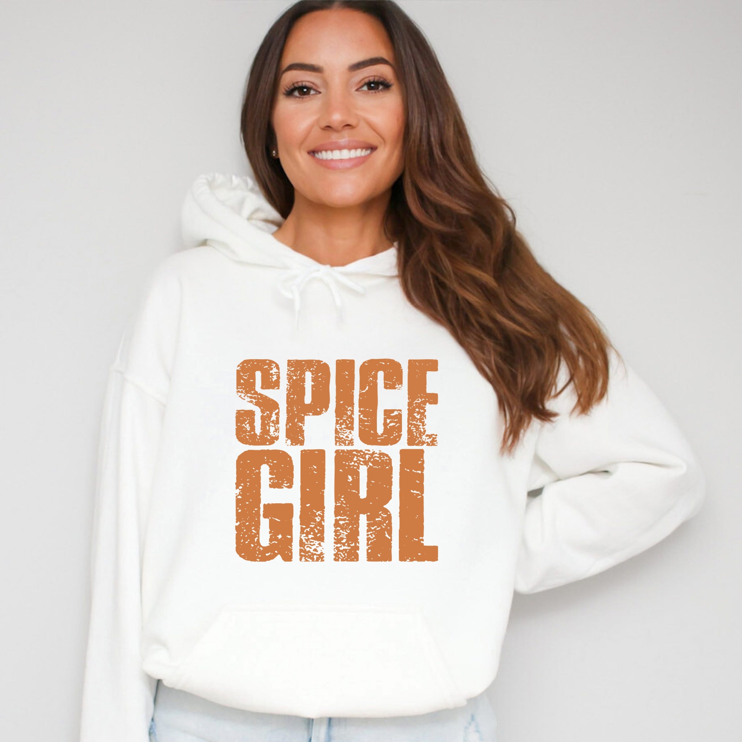 Spice Girl Distressed - Women's Graphic Hoodie