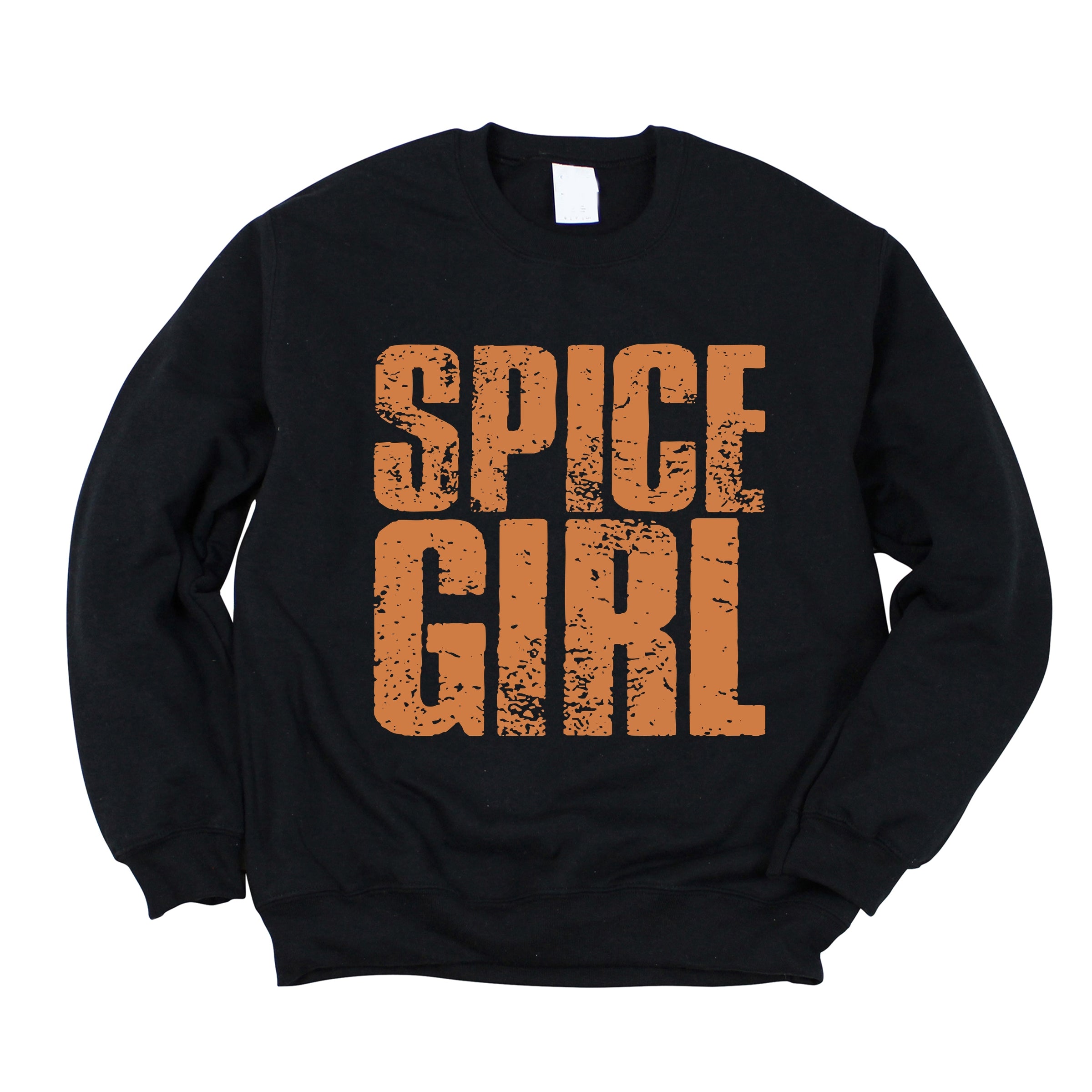 Spice Girl Distressed - Women's Graphic Sweatshirt