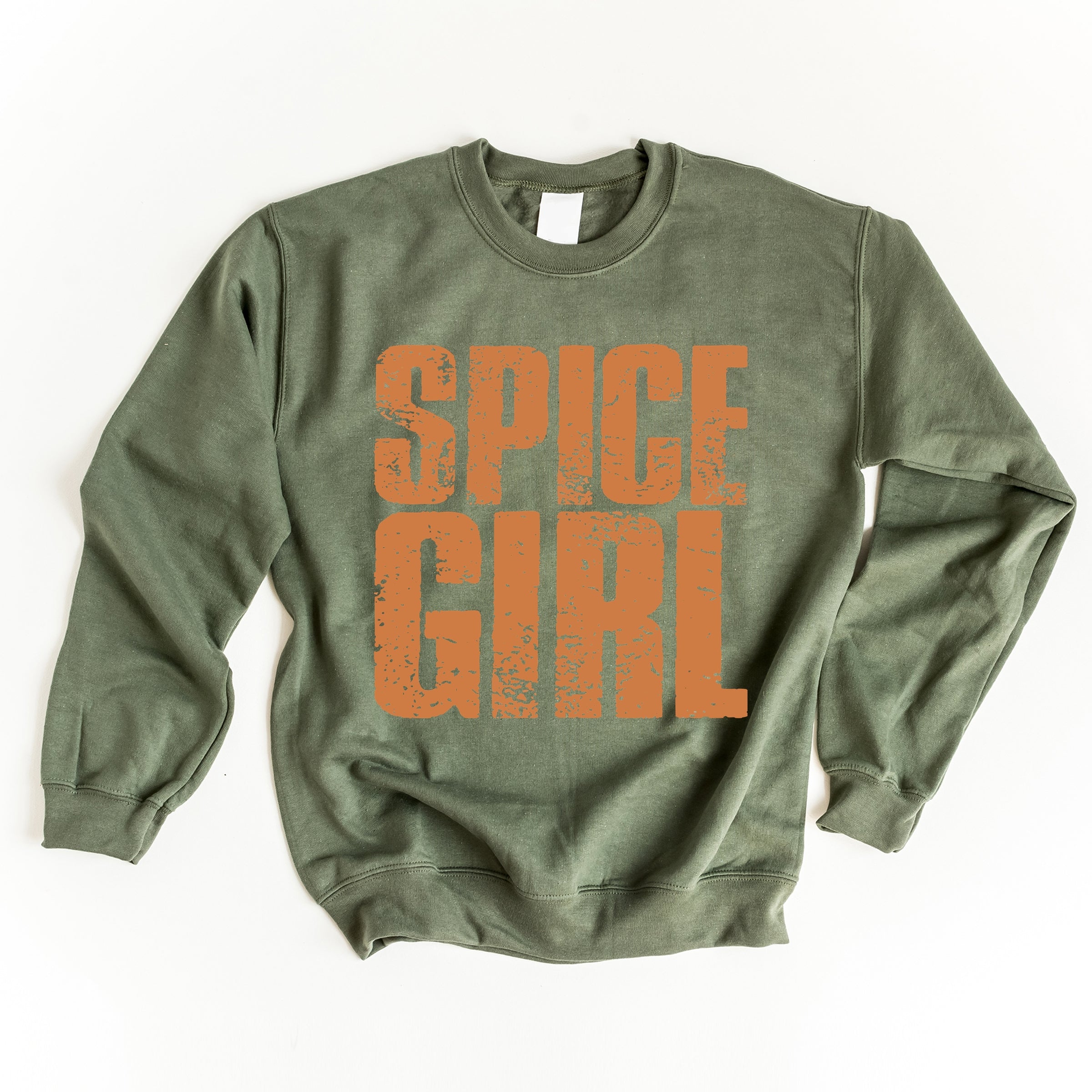 Spice Girl Distressed - Women's Graphic Sweatshirt