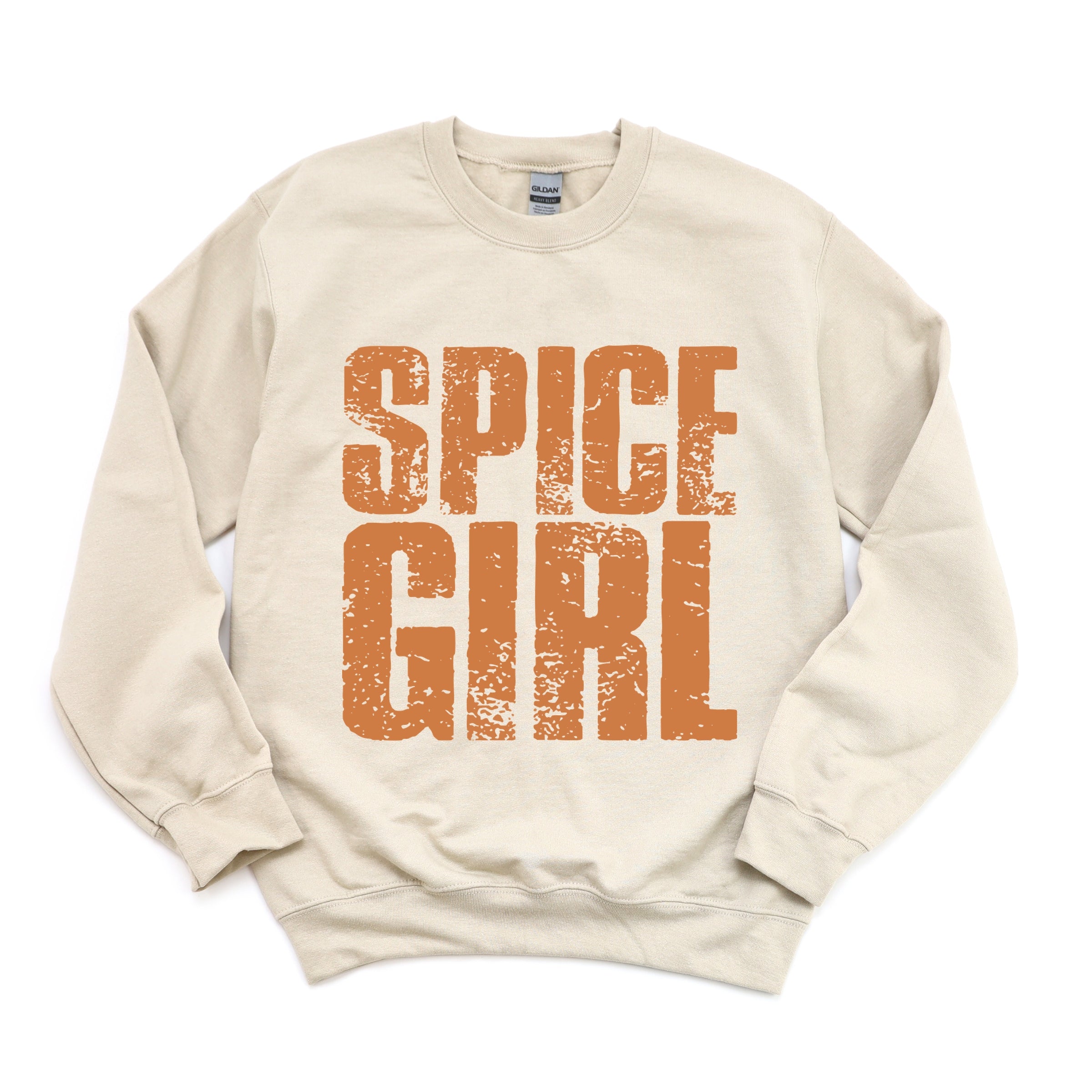 Spice Girl Distressed - Women's Graphic Sweatshirt