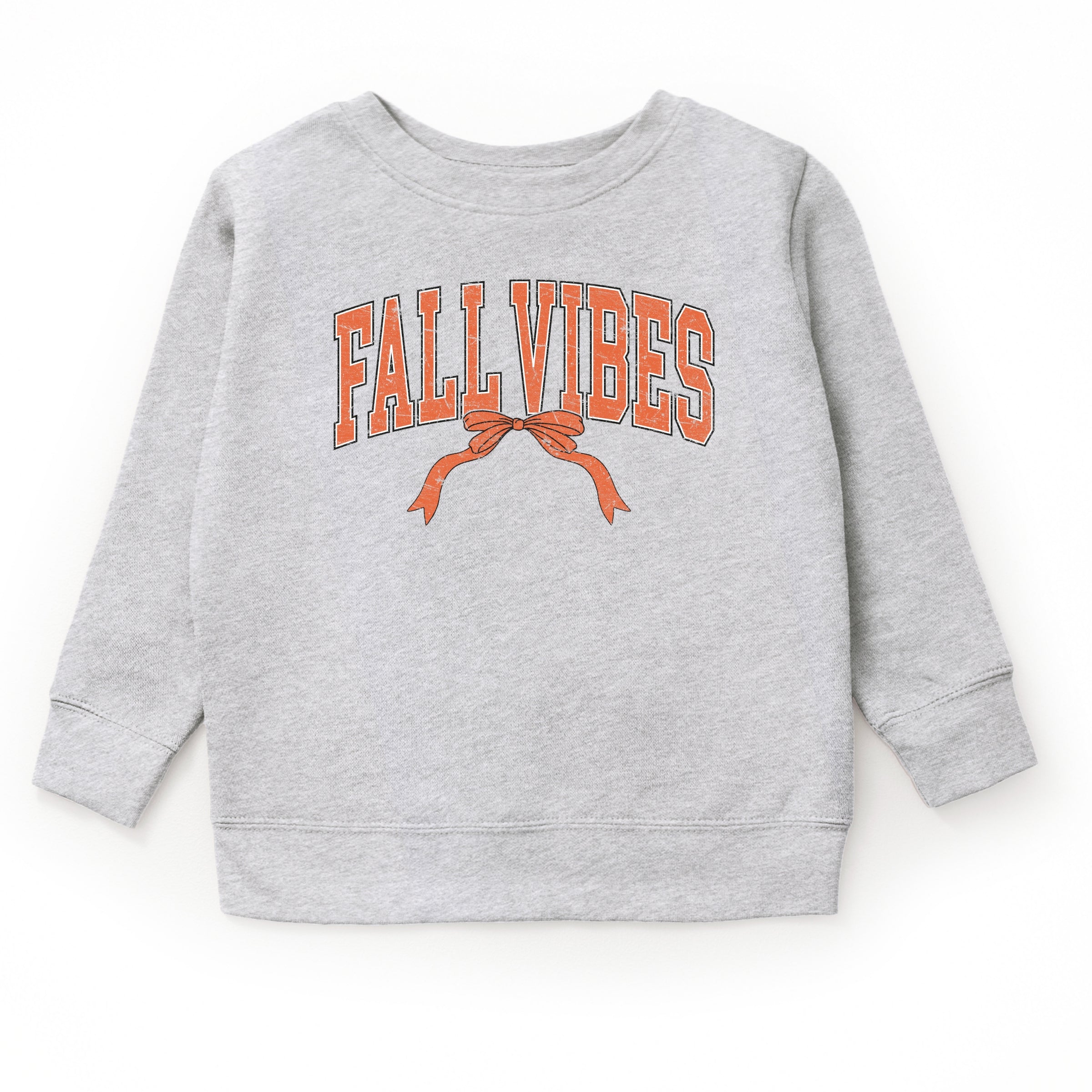 Varsity Fall Vibes Coquette - Toddler Graphic Sweatshirt and Youth Graphic Sweatshirt