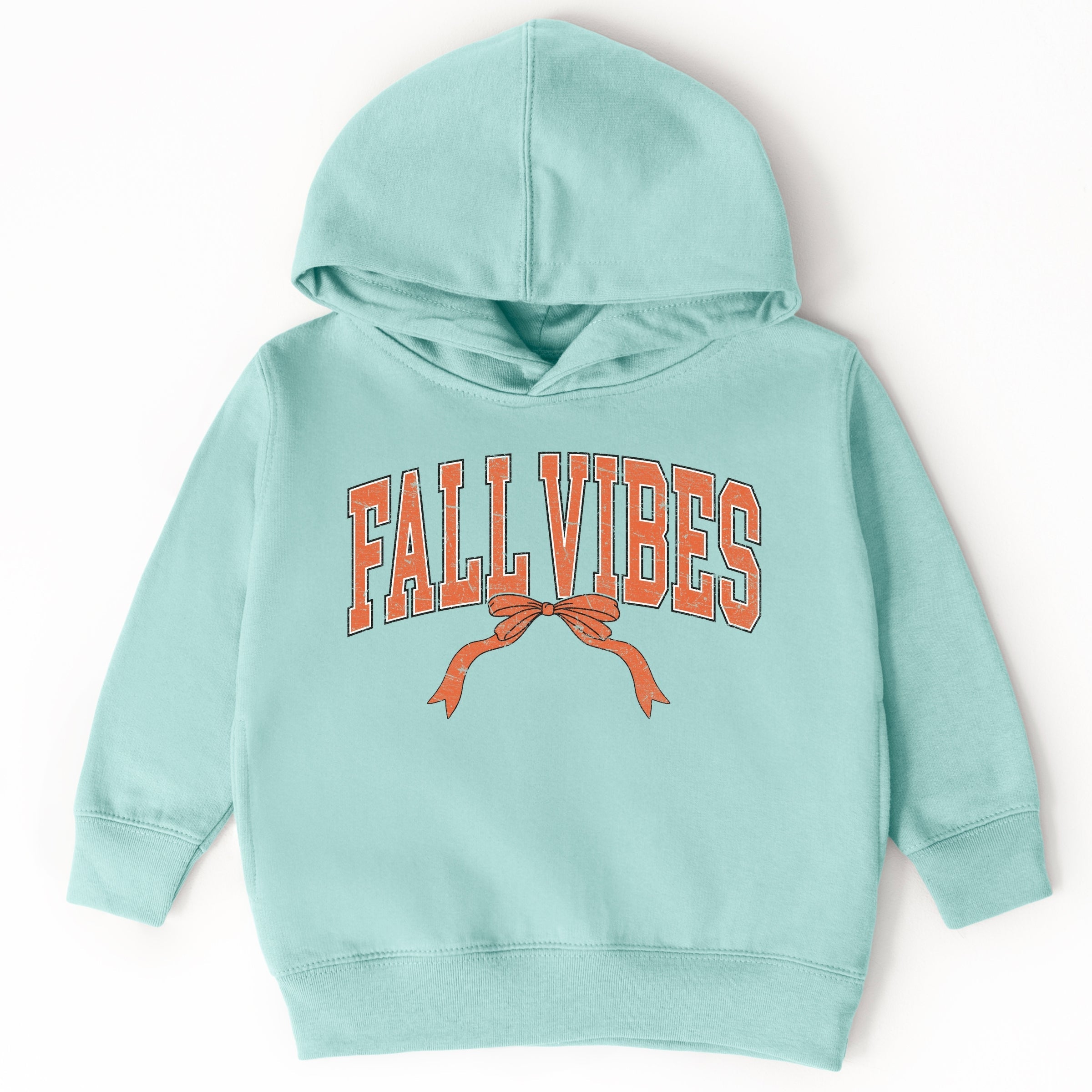 Varsity Fall Vibes Coquette - Toddler Hoodie and Youth Graphic Hoodie