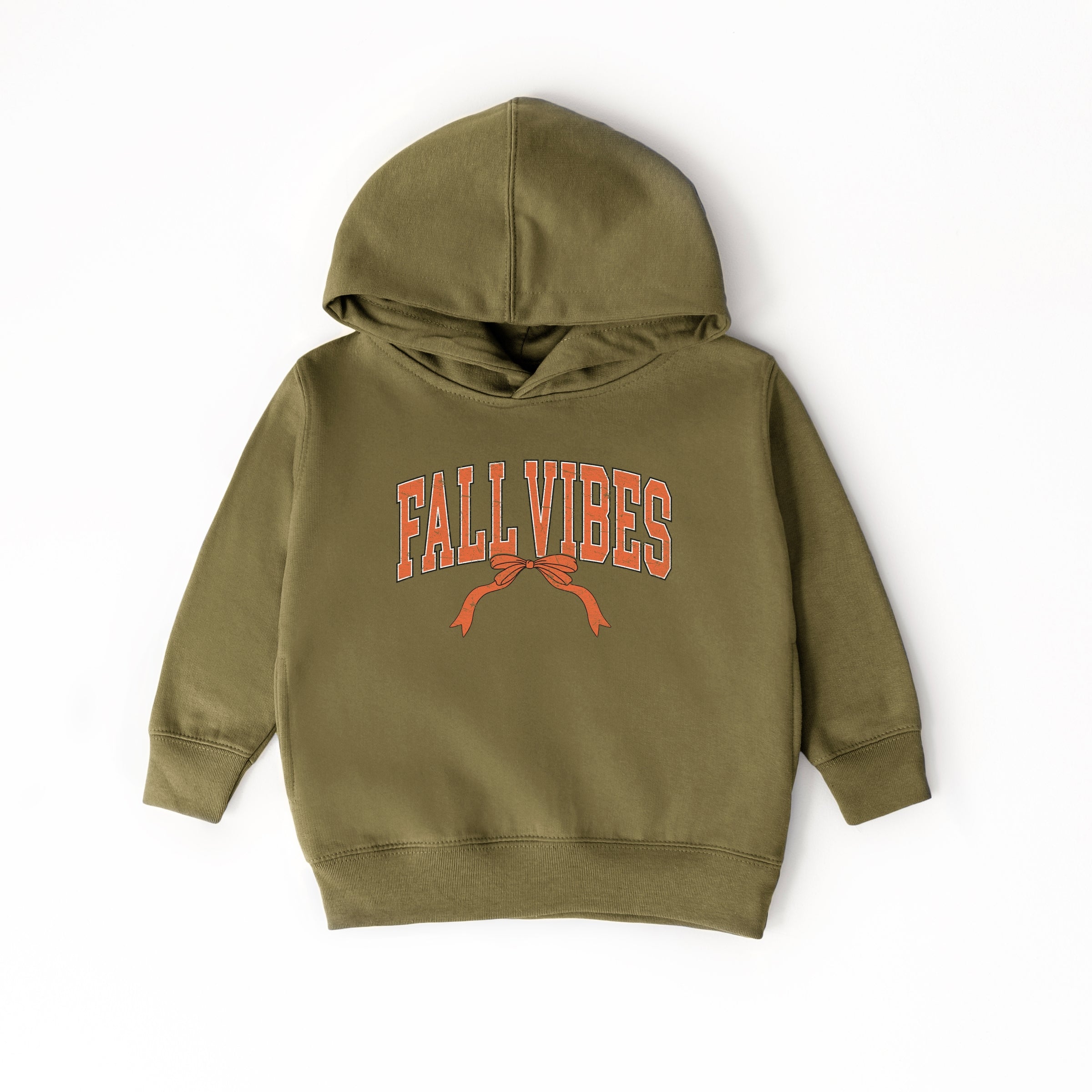 Varsity Fall Vibes Coquette - Toddler Hoodie and Youth Graphic Hoodie