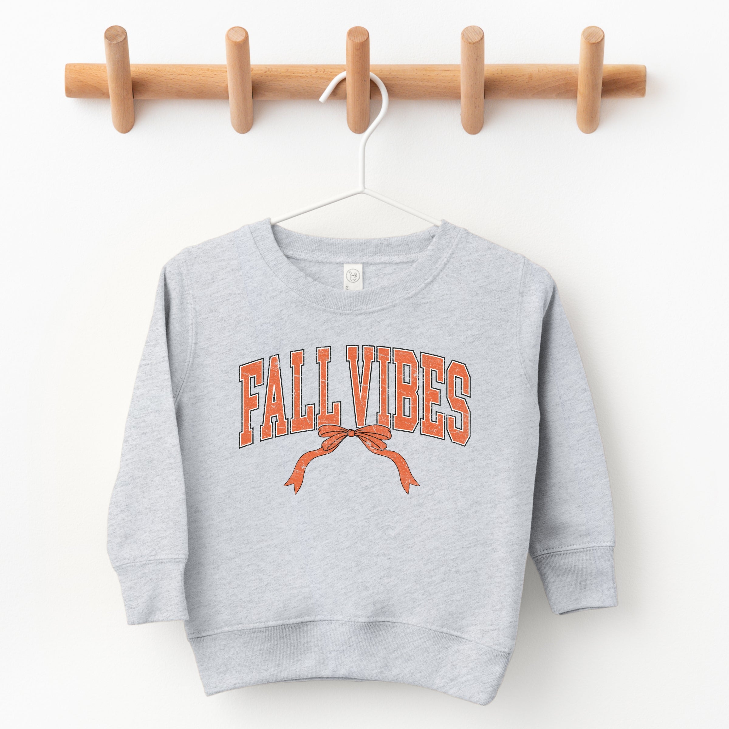 Varsity Fall Vibes Coquette - Toddler Graphic Sweatshirt and Youth Graphic Sweatshirt
