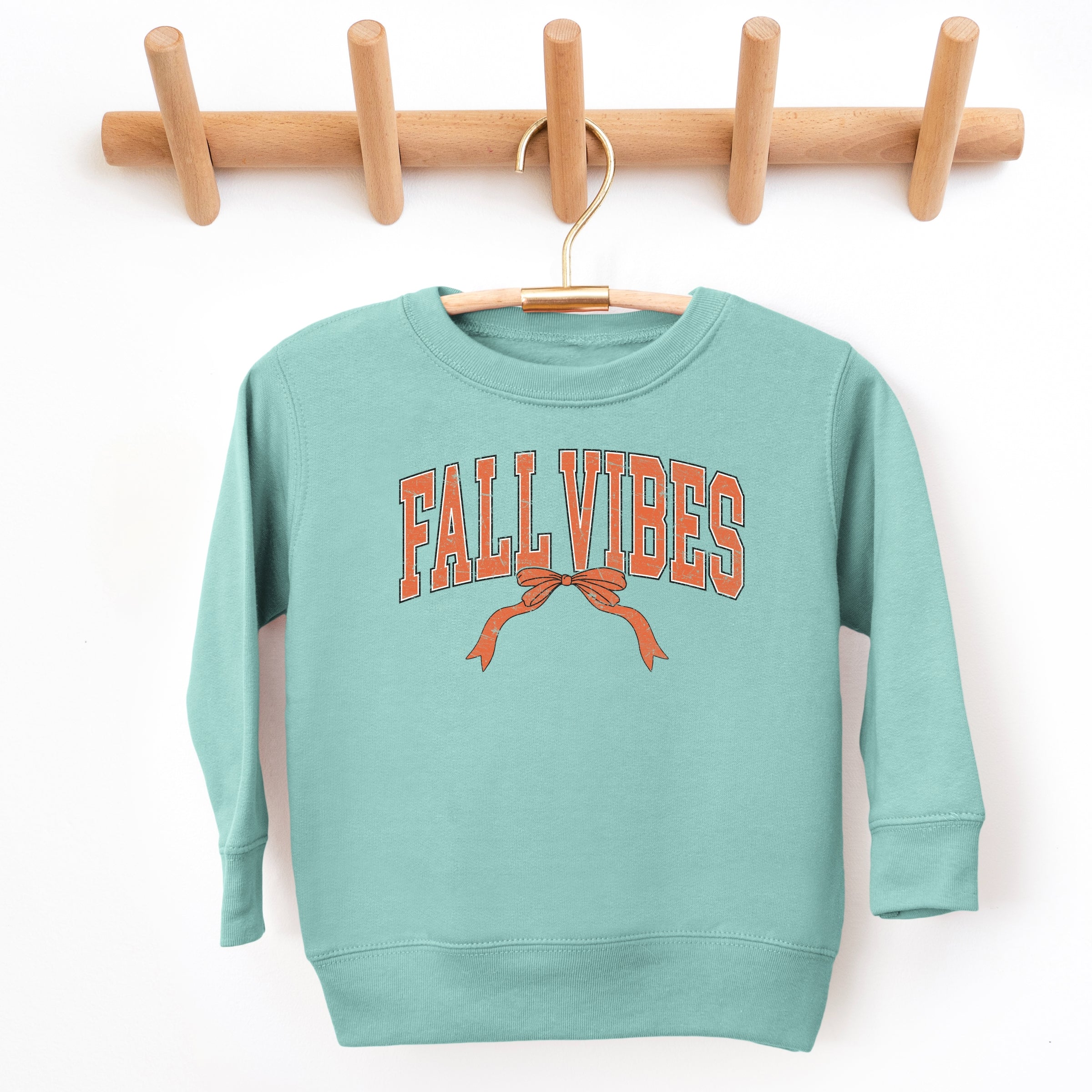 Varsity Fall Vibes Coquette - Toddler Graphic Sweatshirt and Youth Graphic Sweatshirt