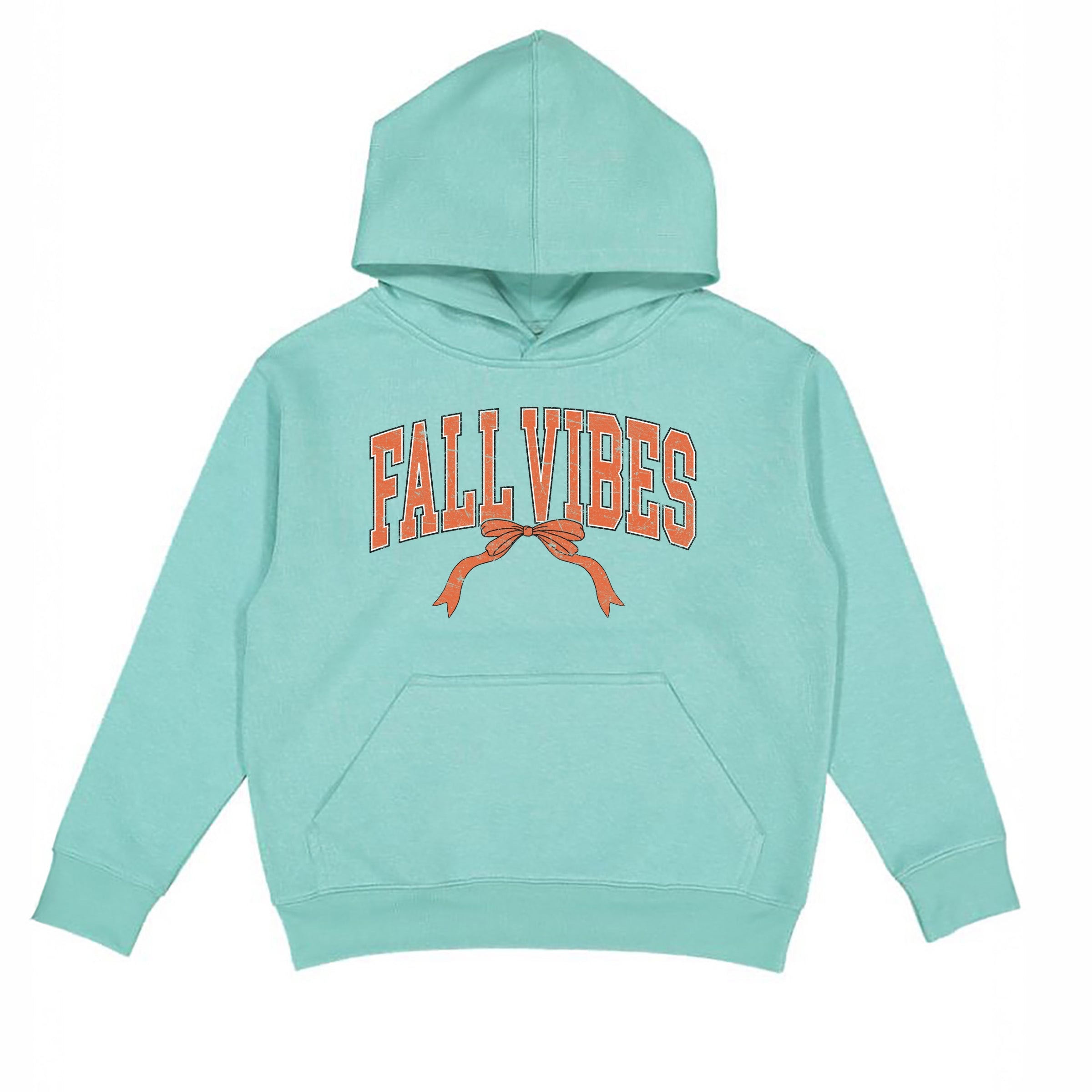 Varsity Fall Vibes Coquette - Toddler Hoodie and Youth Graphic Hoodie