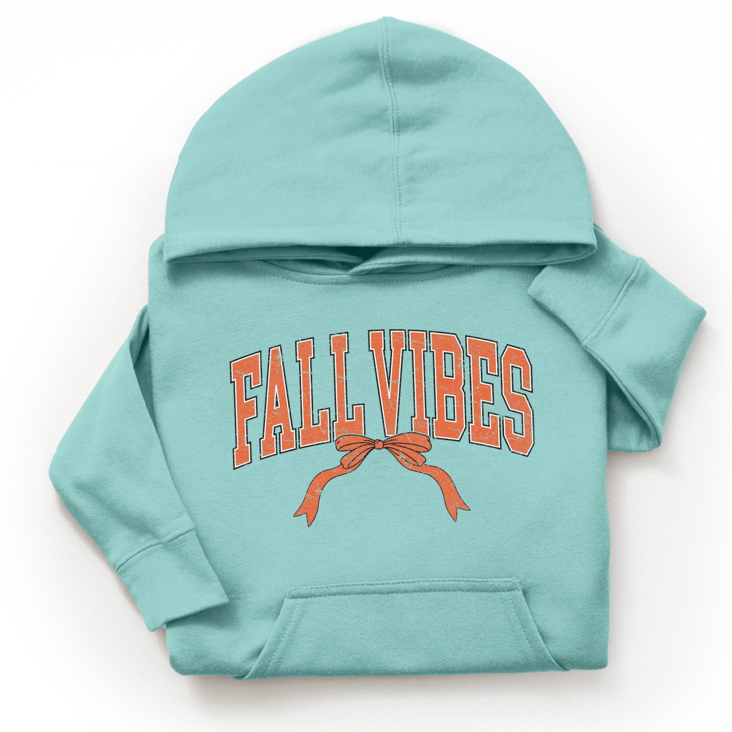 Varsity Fall Vibes Coquette - Toddler Hoodie and Youth Graphic Hoodie