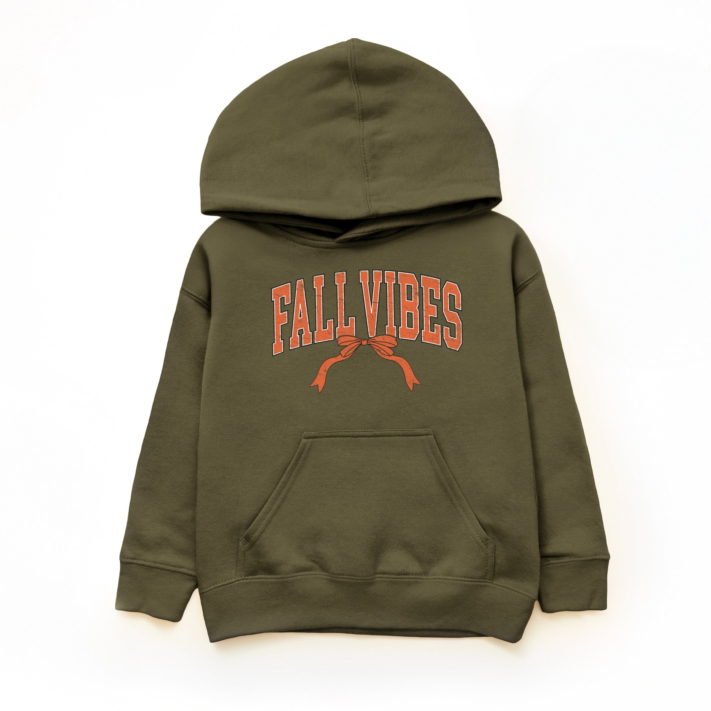 Varsity Fall Vibes Coquette - Toddler Hoodie and Youth Graphic Hoodie