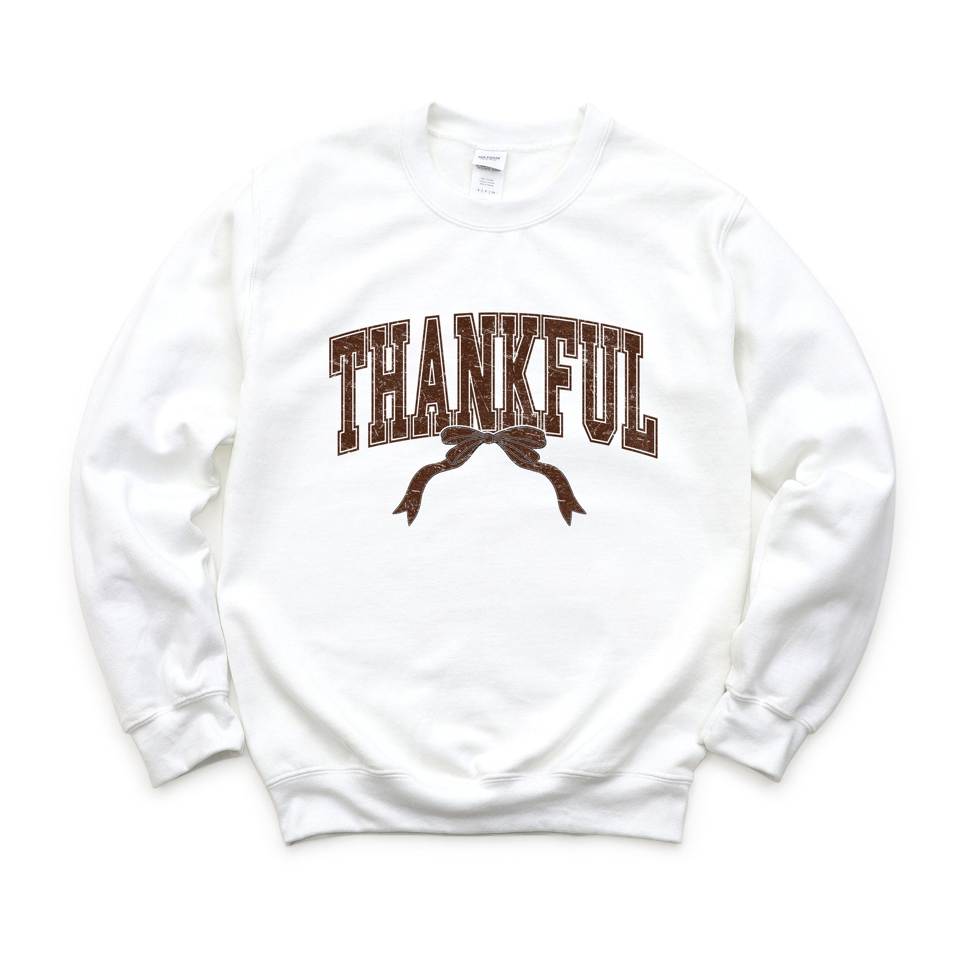 Varsity Thankful Coquette -  Womens Sweatshirt