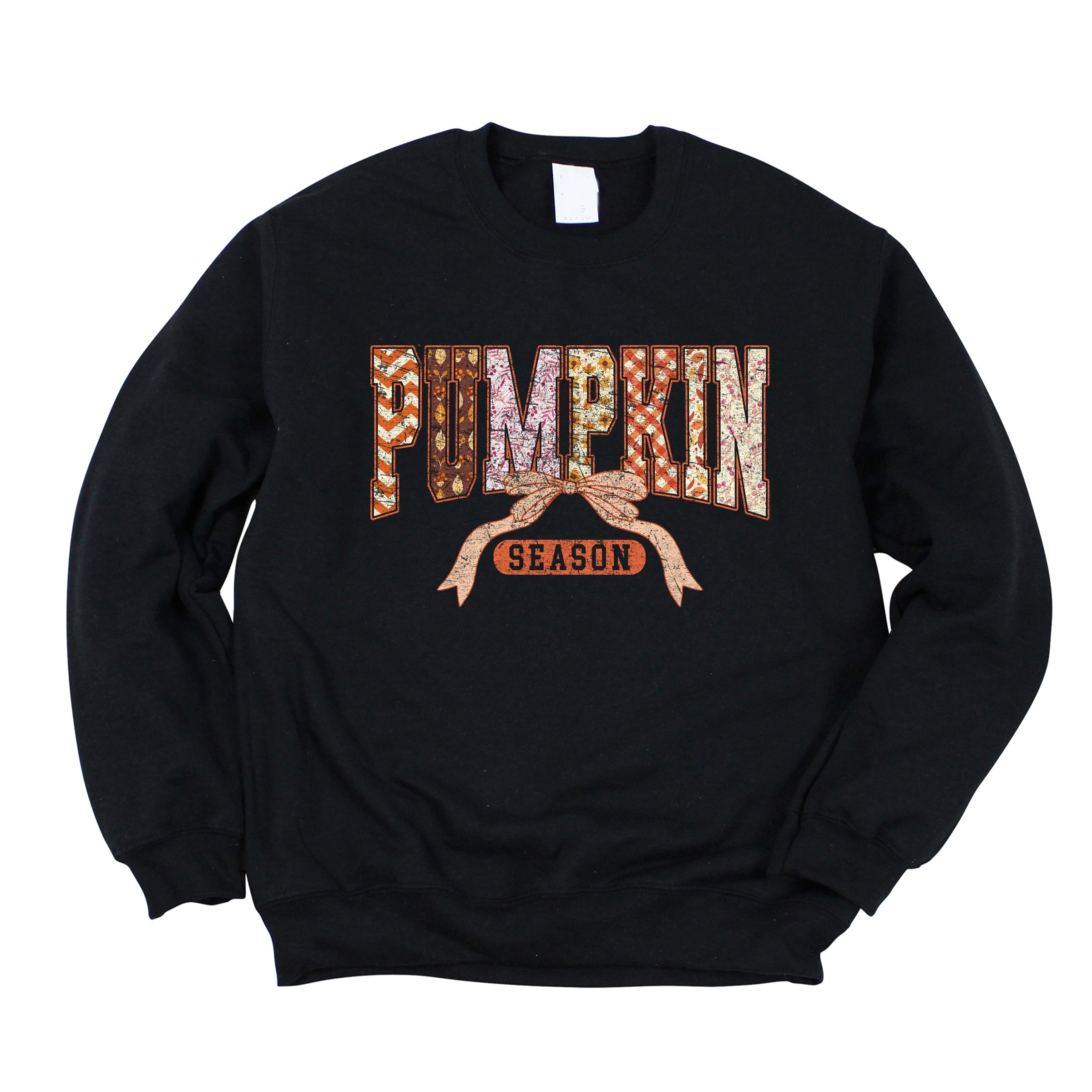 Pumpkin Season Patterns -  Womens Sweatshirt