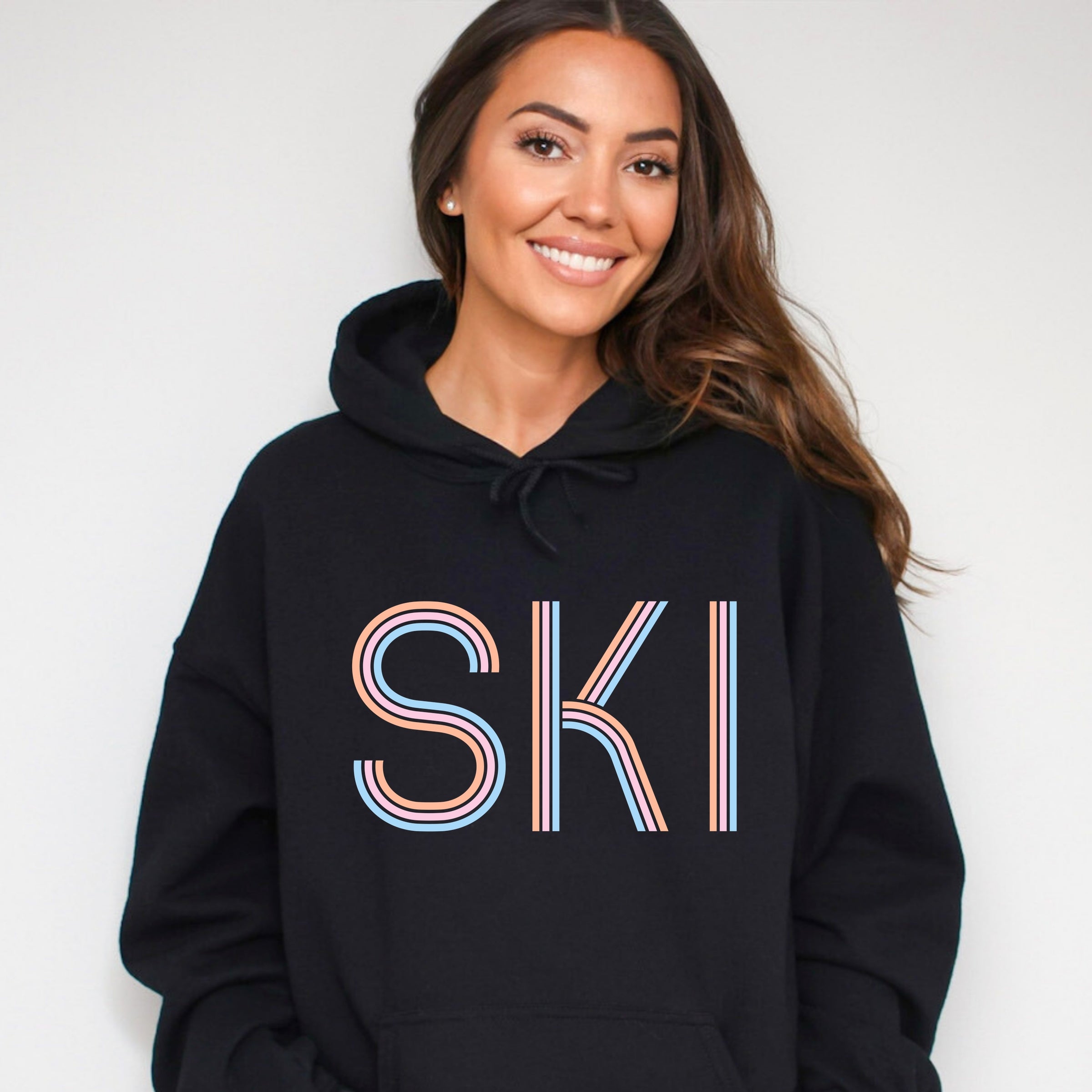 Ski Pastel - Women's Graphic Hoodie