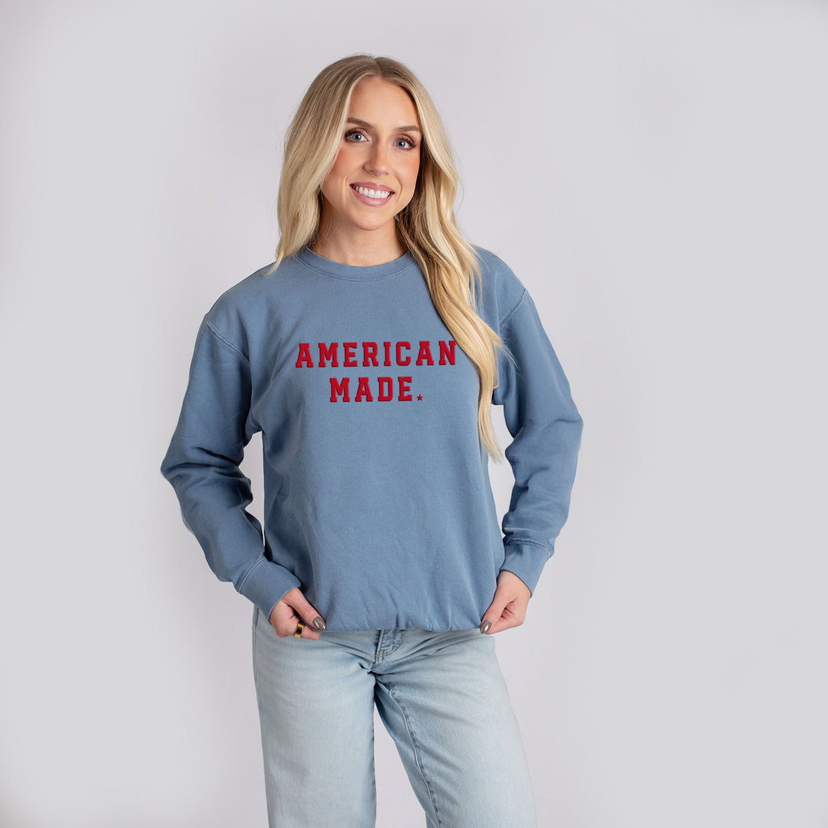 22431REDPU_F-LGDSWT Blue Jean