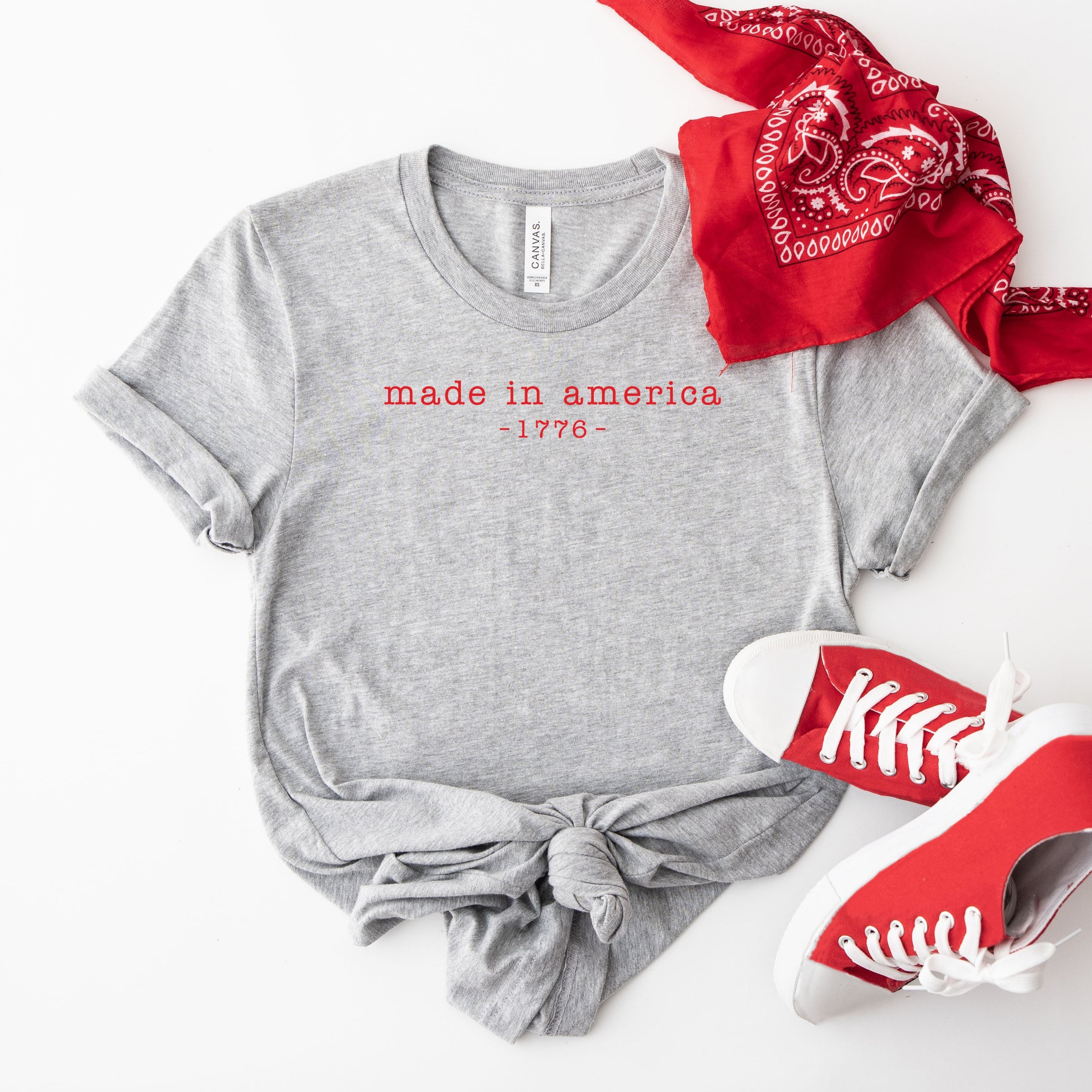 22433RED_F-C Heather Grey