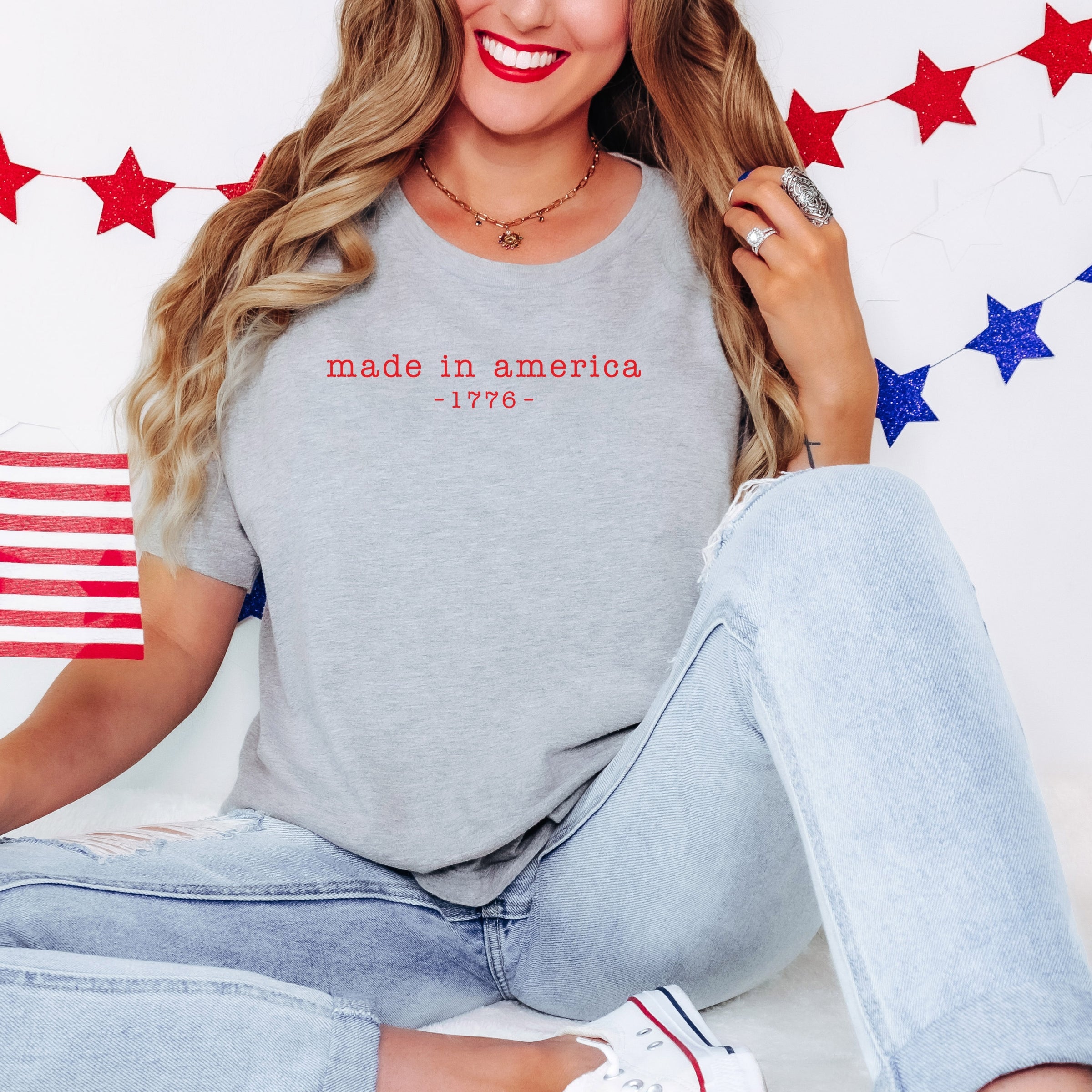 22433RED_F-C Heather Grey