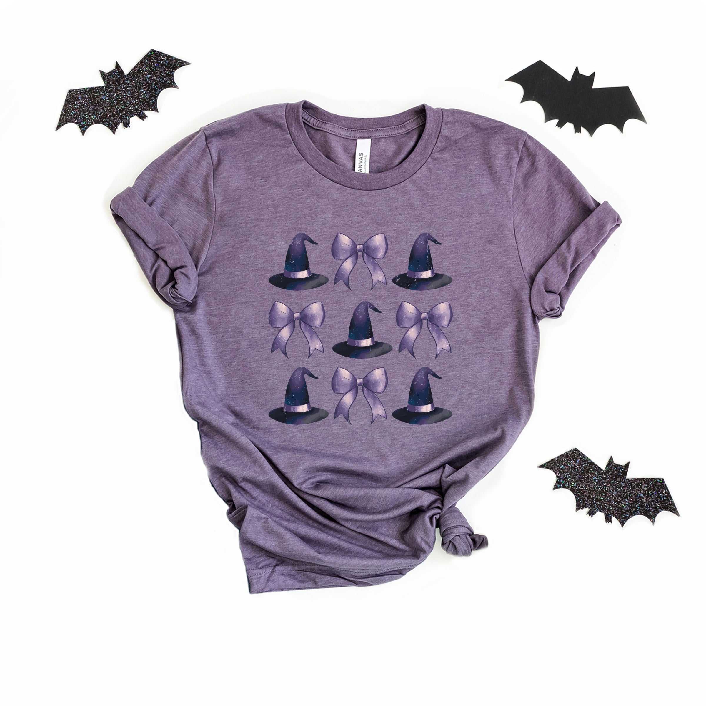 Coquette Witch Hat Collage - Women's Short Sleeve Graphic T-Shirt