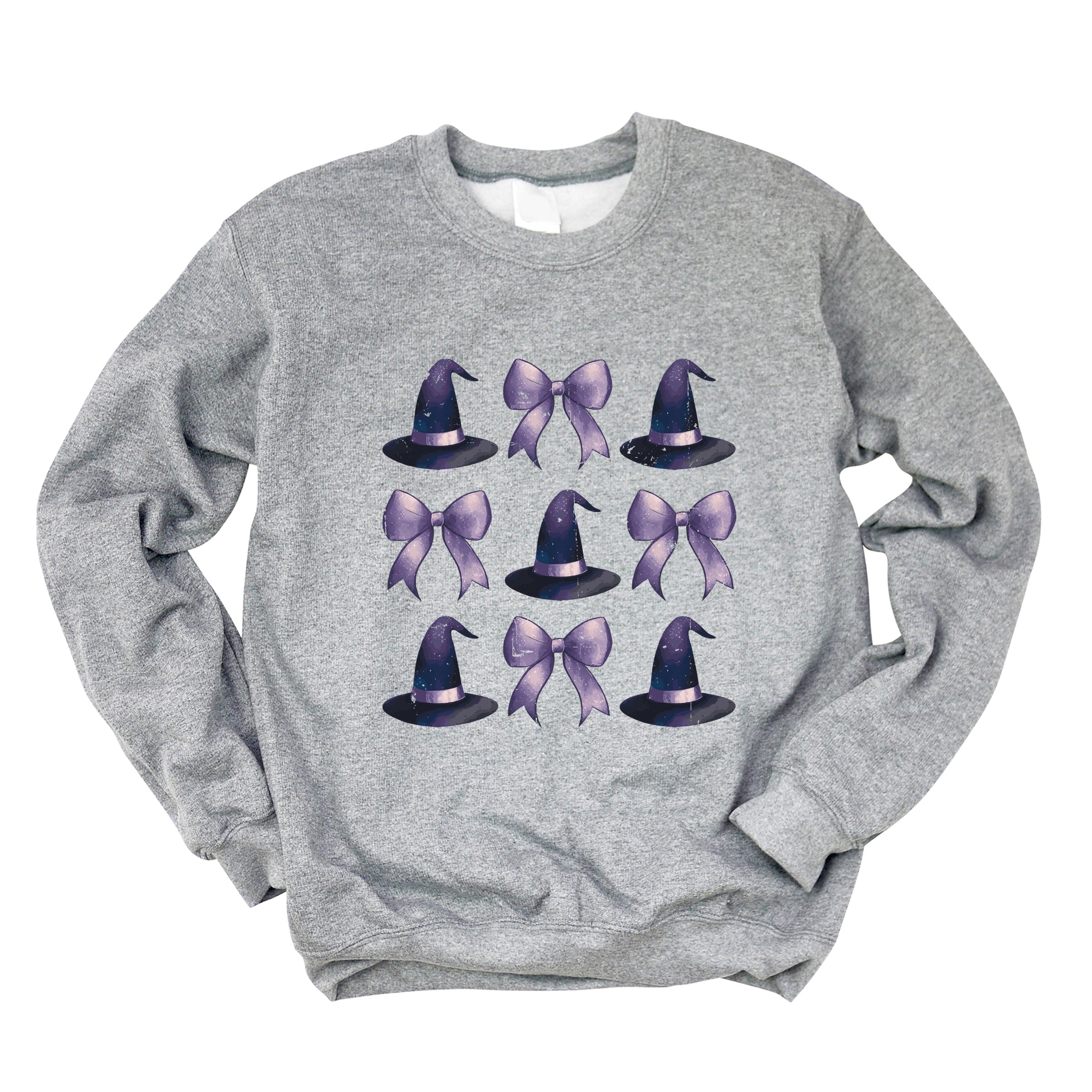 Coquette Witch Hat Collage - Women's Graphic Sweatshirt