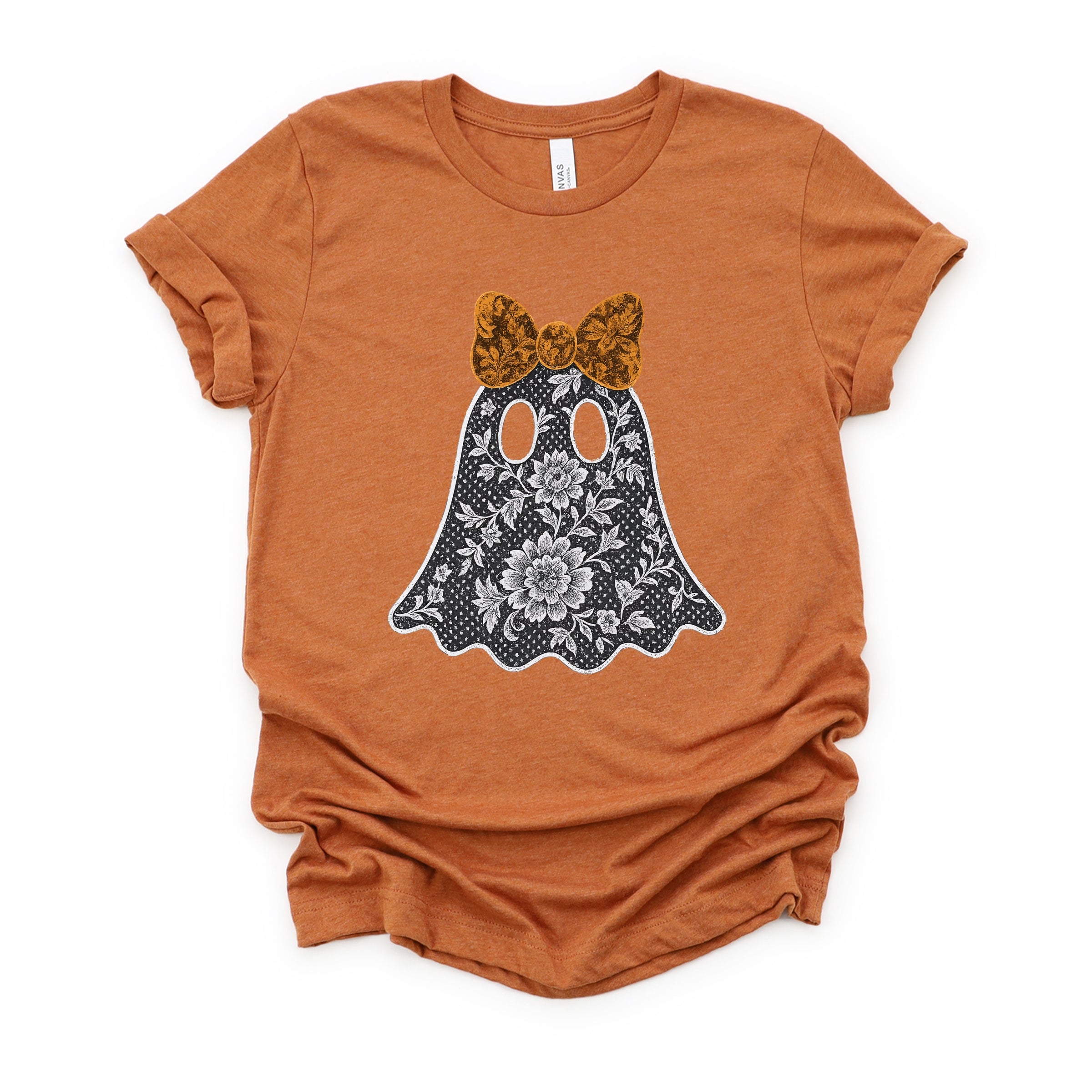 Lace Ghost - Women's Short Sleeve Graphic T-Shirt