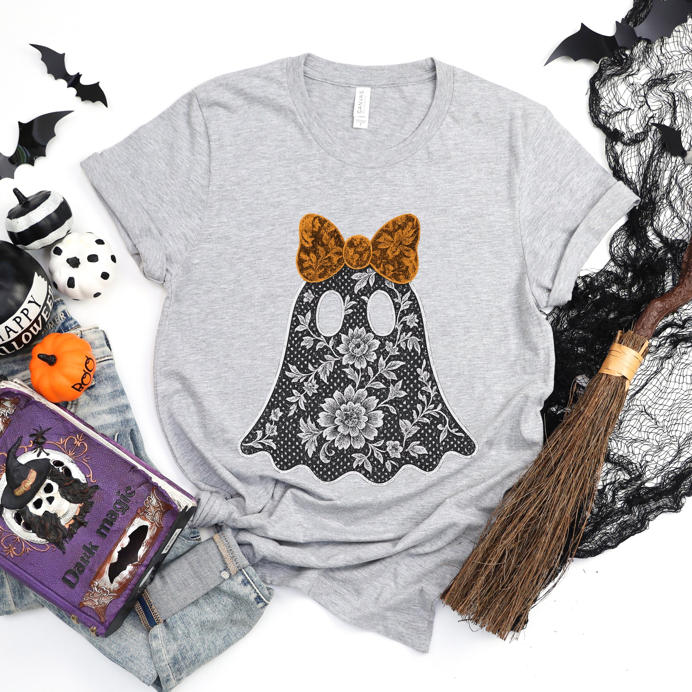 Lace Ghost - Women's Short Sleeve Graphic T-Shirt