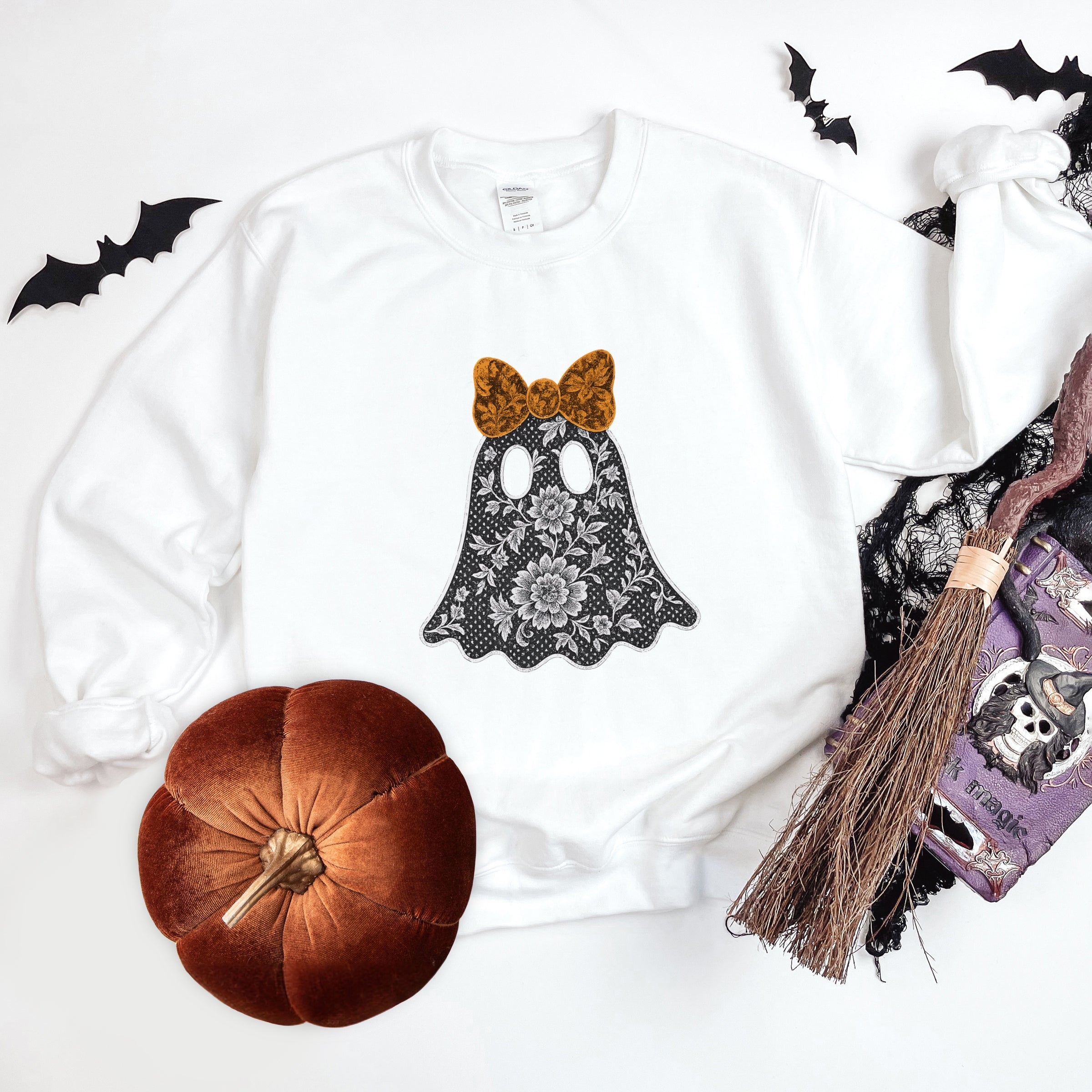 Lace Ghost - Women's Graphic Sweatshirt