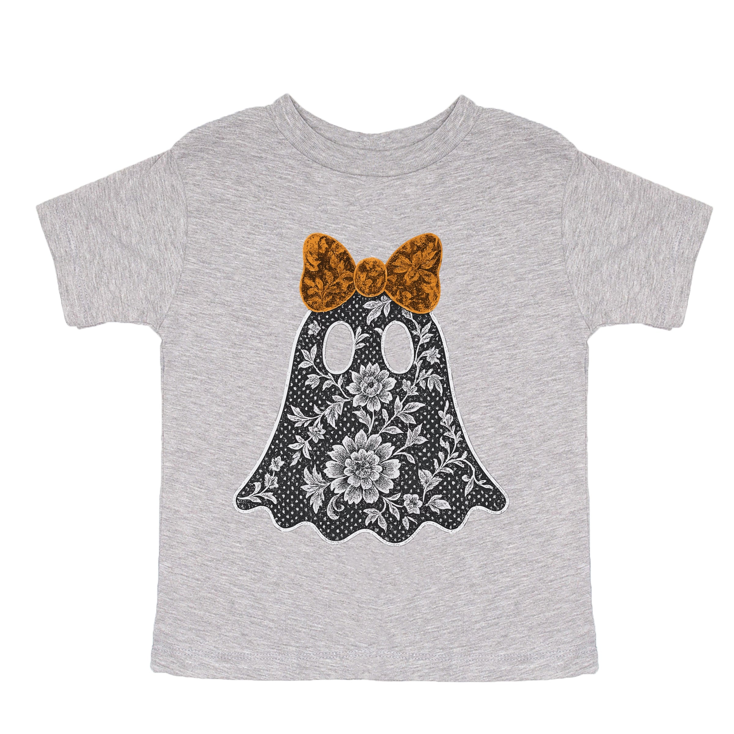 Lace Ghost - Youth Short Sleeve Graphic T-Shirt and Toddler Short Sleeve Graphic T-Shirt