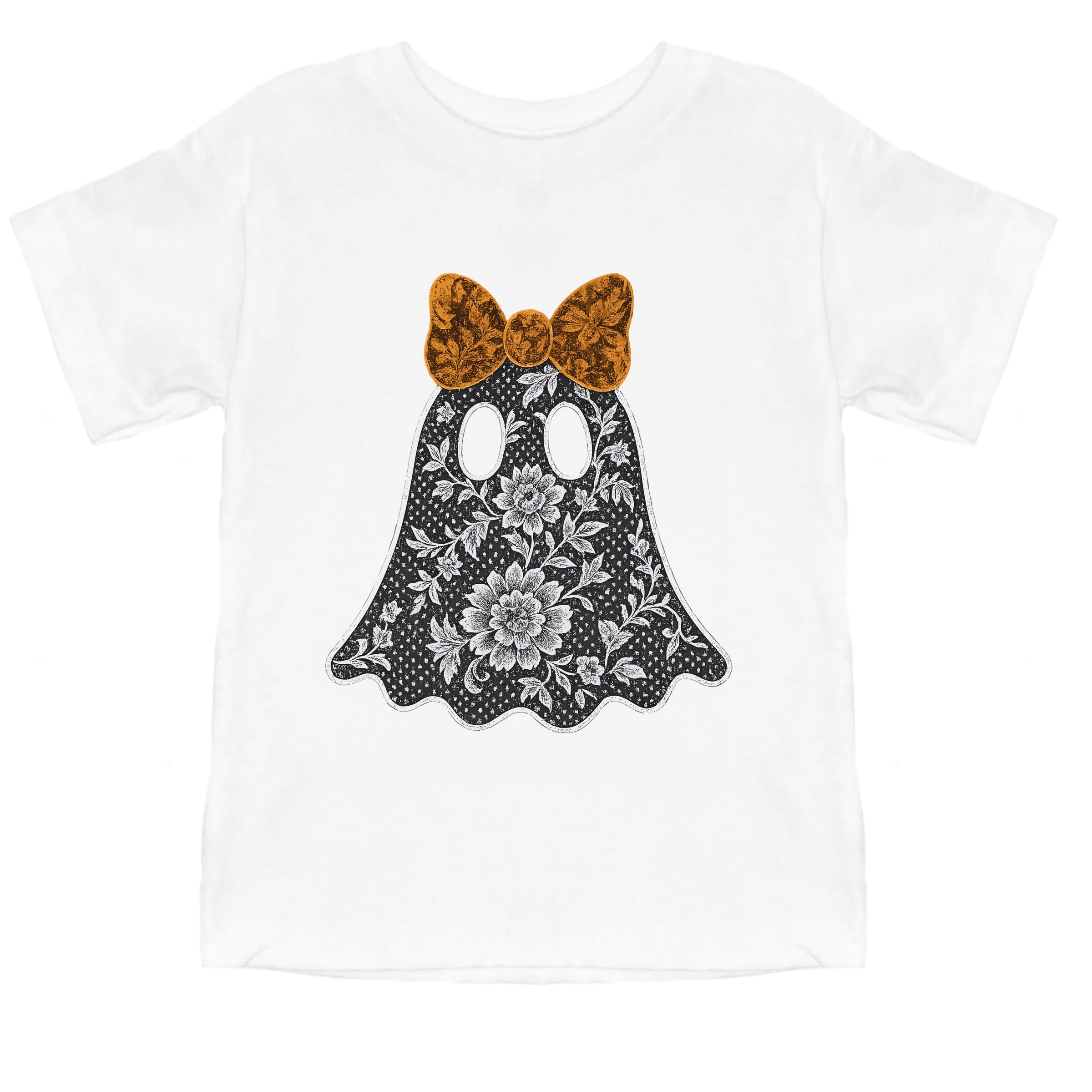 Lace Ghost - Youth Short Sleeve Graphic T-Shirt and Toddler Short Sleeve Graphic T-Shirt