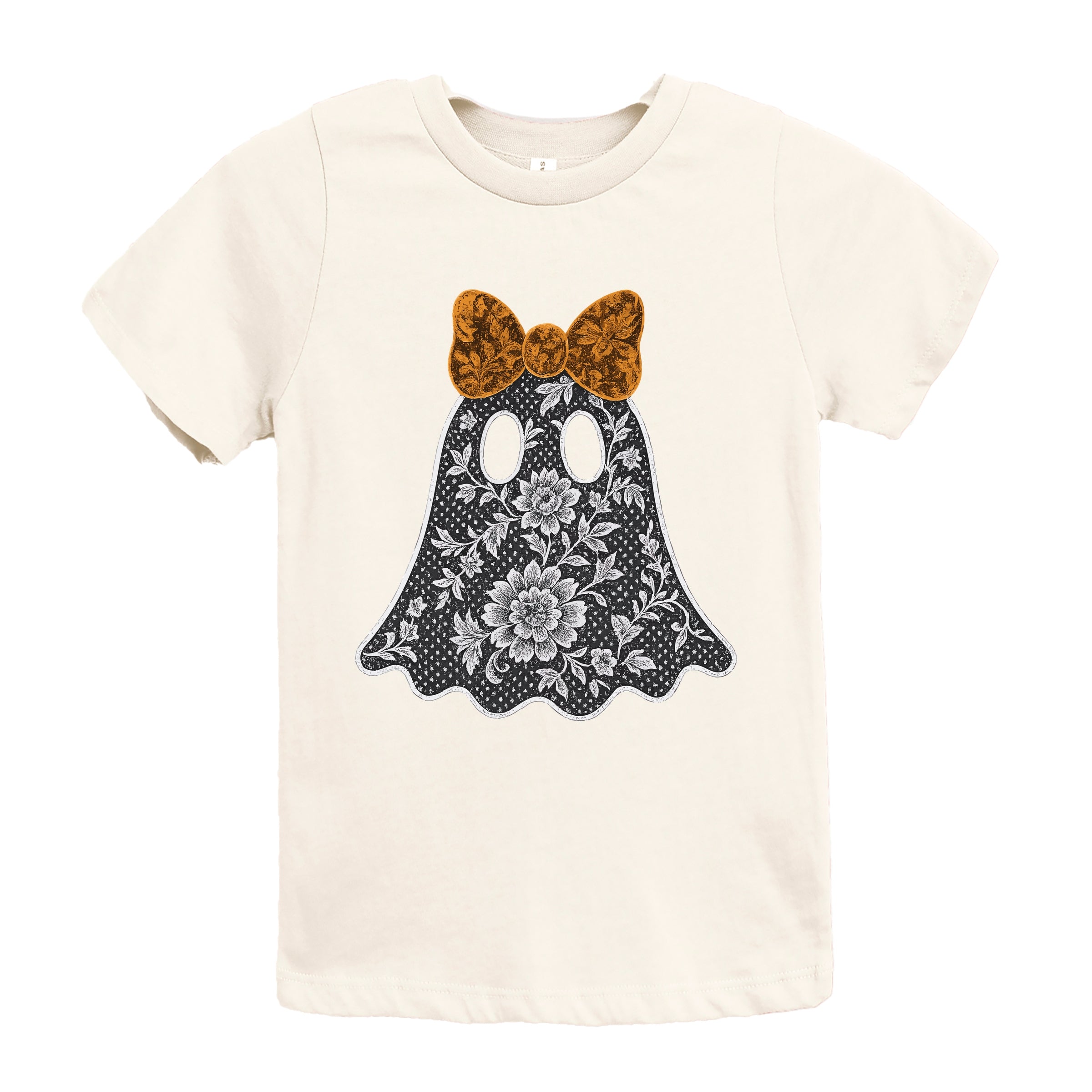 Lace Ghost - Youth Short Sleeve Graphic T-Shirt and Toddler Short Sleeve Graphic T-Shirt