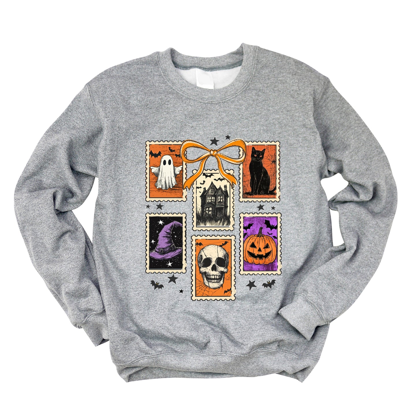 Coquette Halloween Stamps - Women's Graphic Sweatshirt