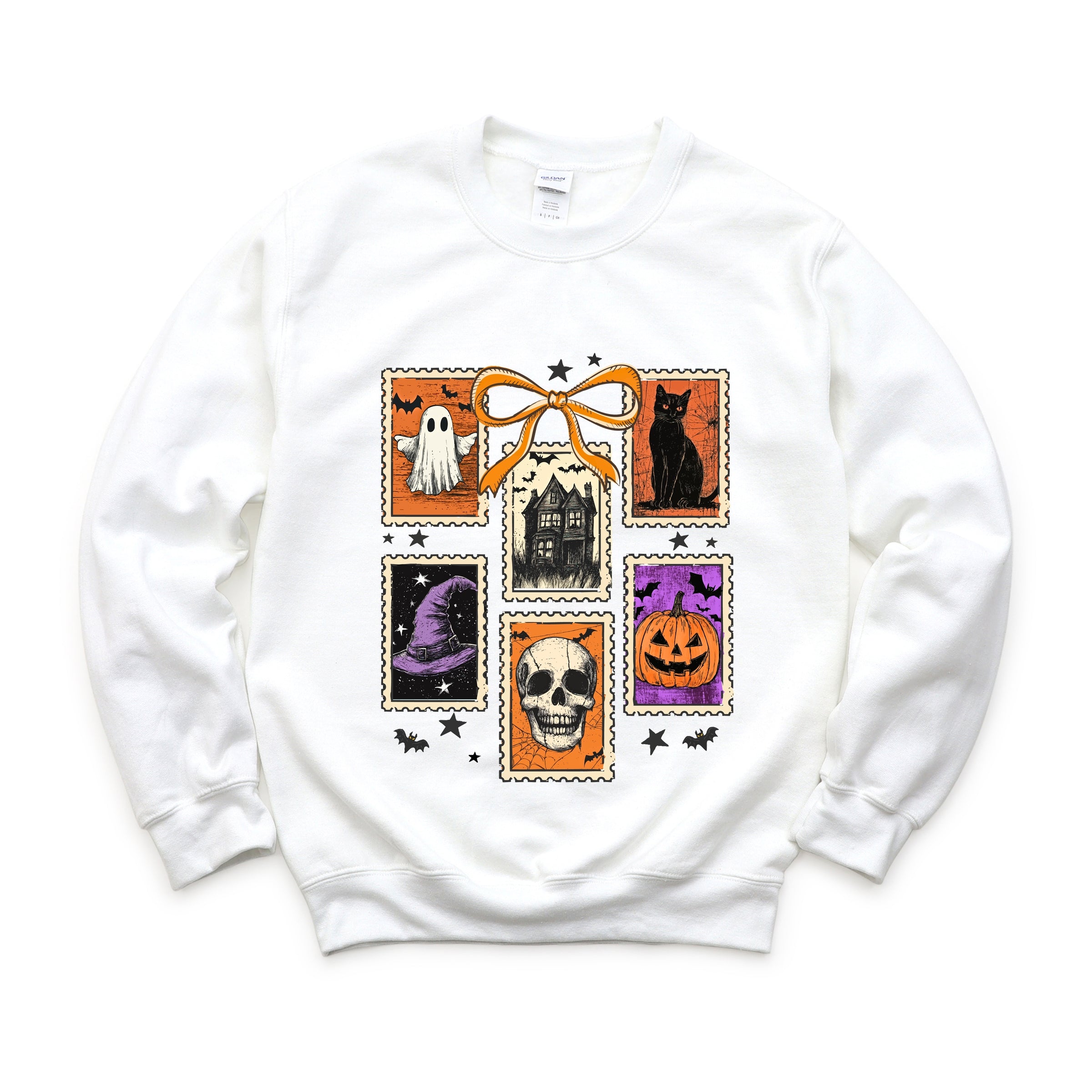 Coquette Halloween Stamps - Women's Graphic Sweatshirt