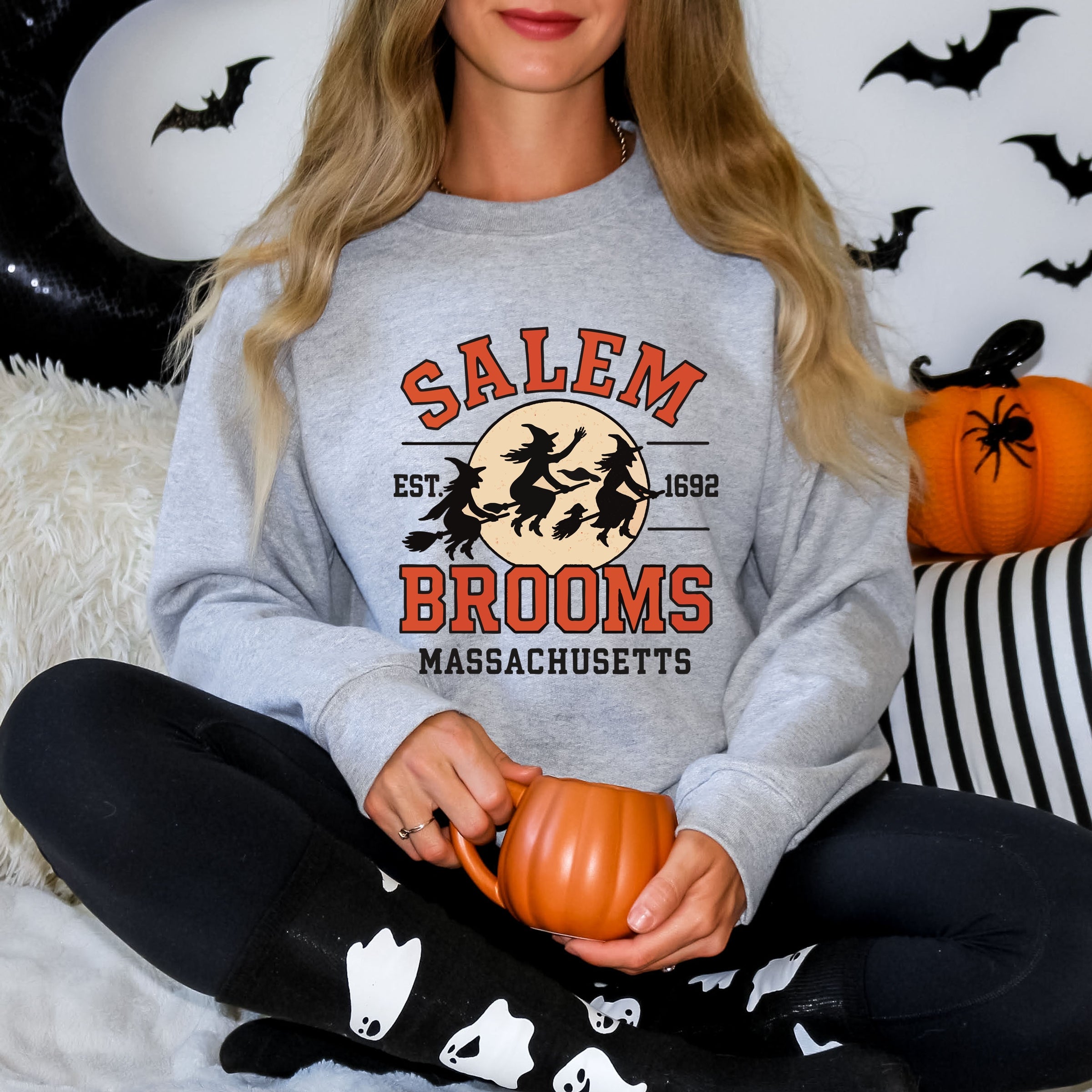 Salem Brooms Massachusetts -  Women's Graphic Sweatshirt