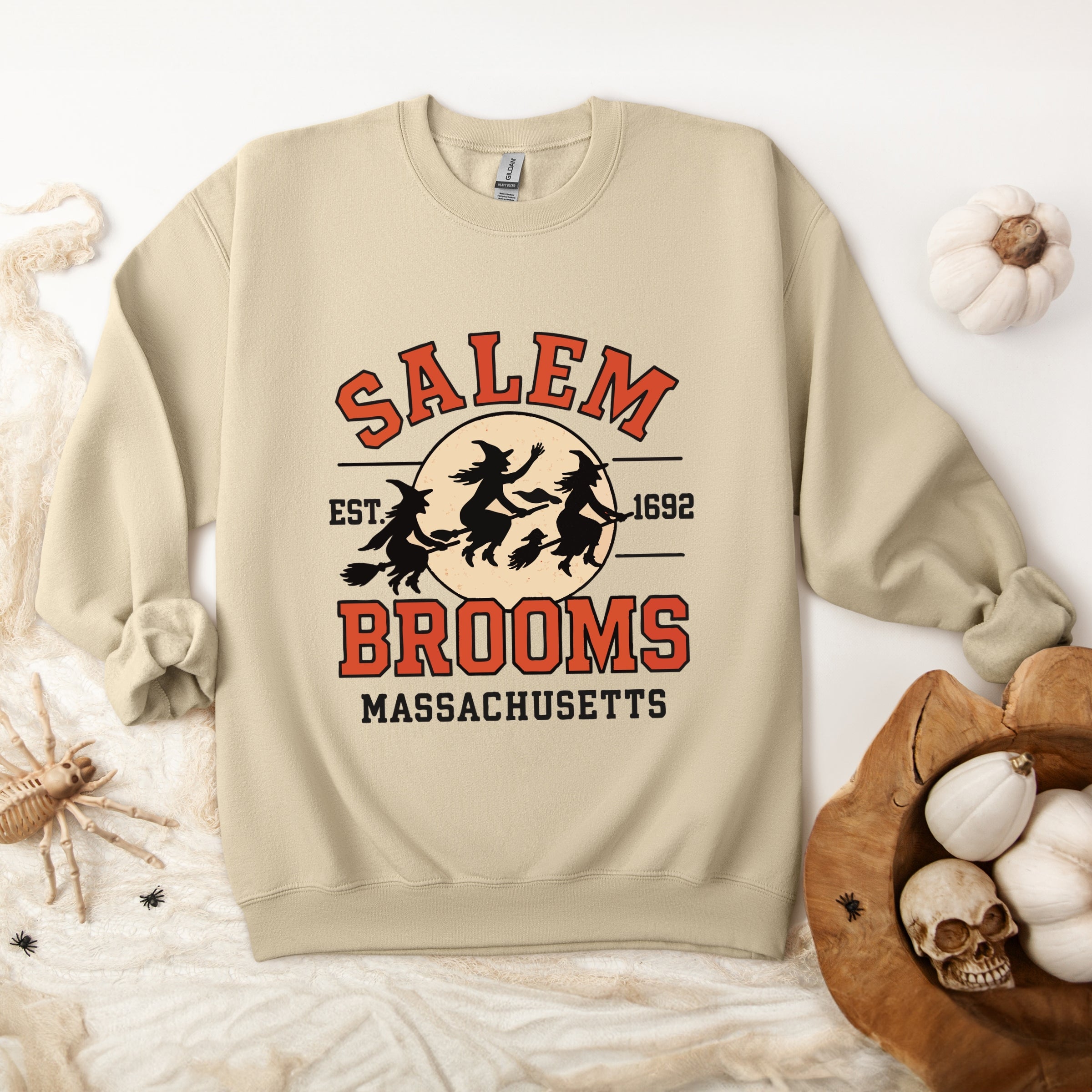 Salem Brooms Massachusetts -  Women's Graphic Sweatshirt