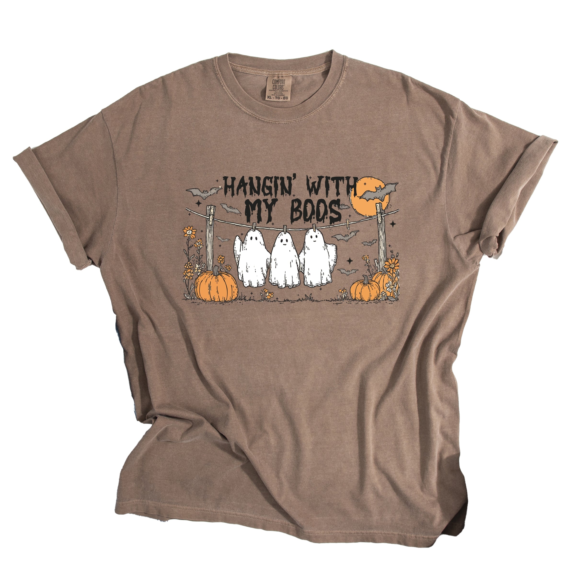 Hangin' With My Boos - Garment Dyed Tee