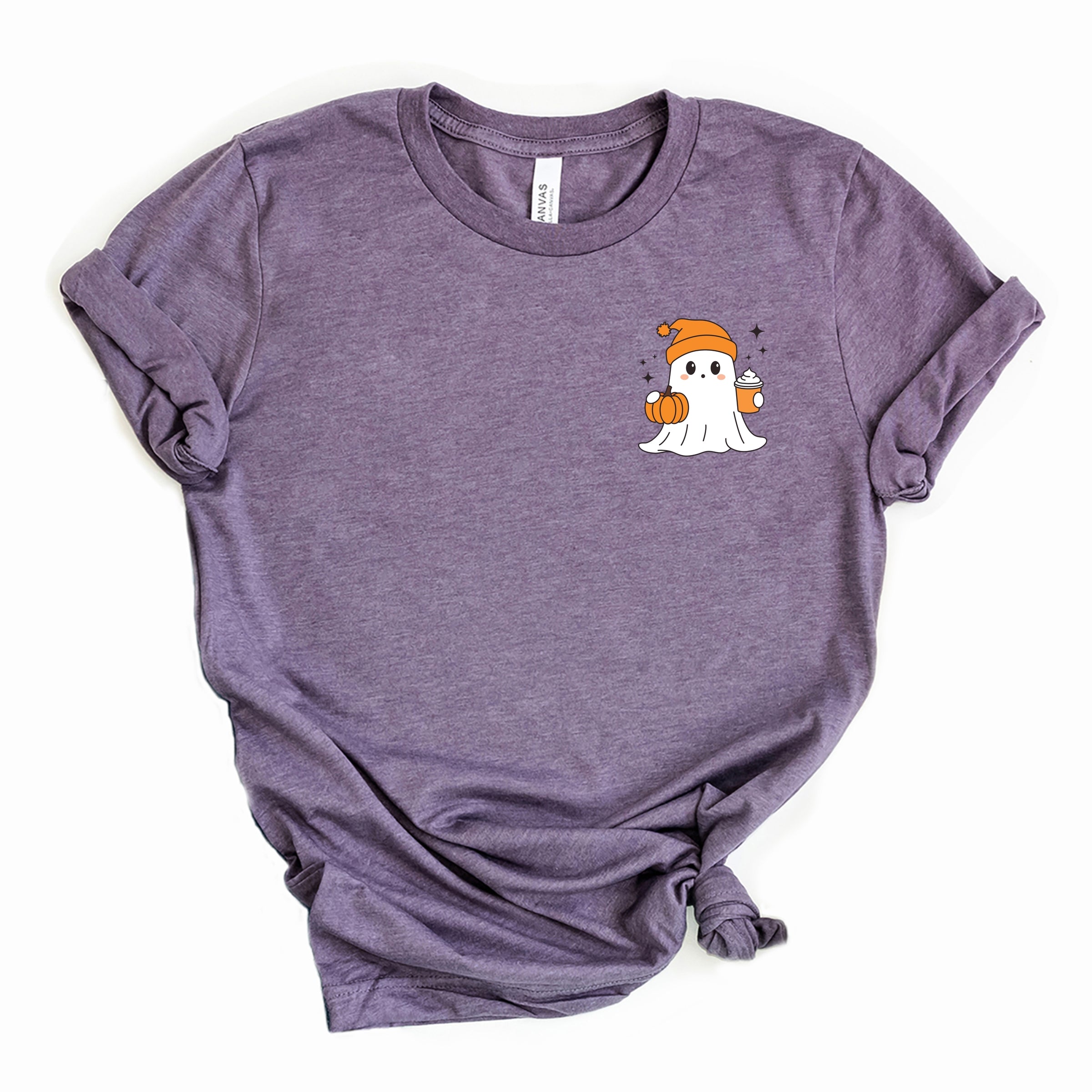 Ghost Pumpkin Spice Sparkle - Women's Short Sleeve Graphic T-Shirt