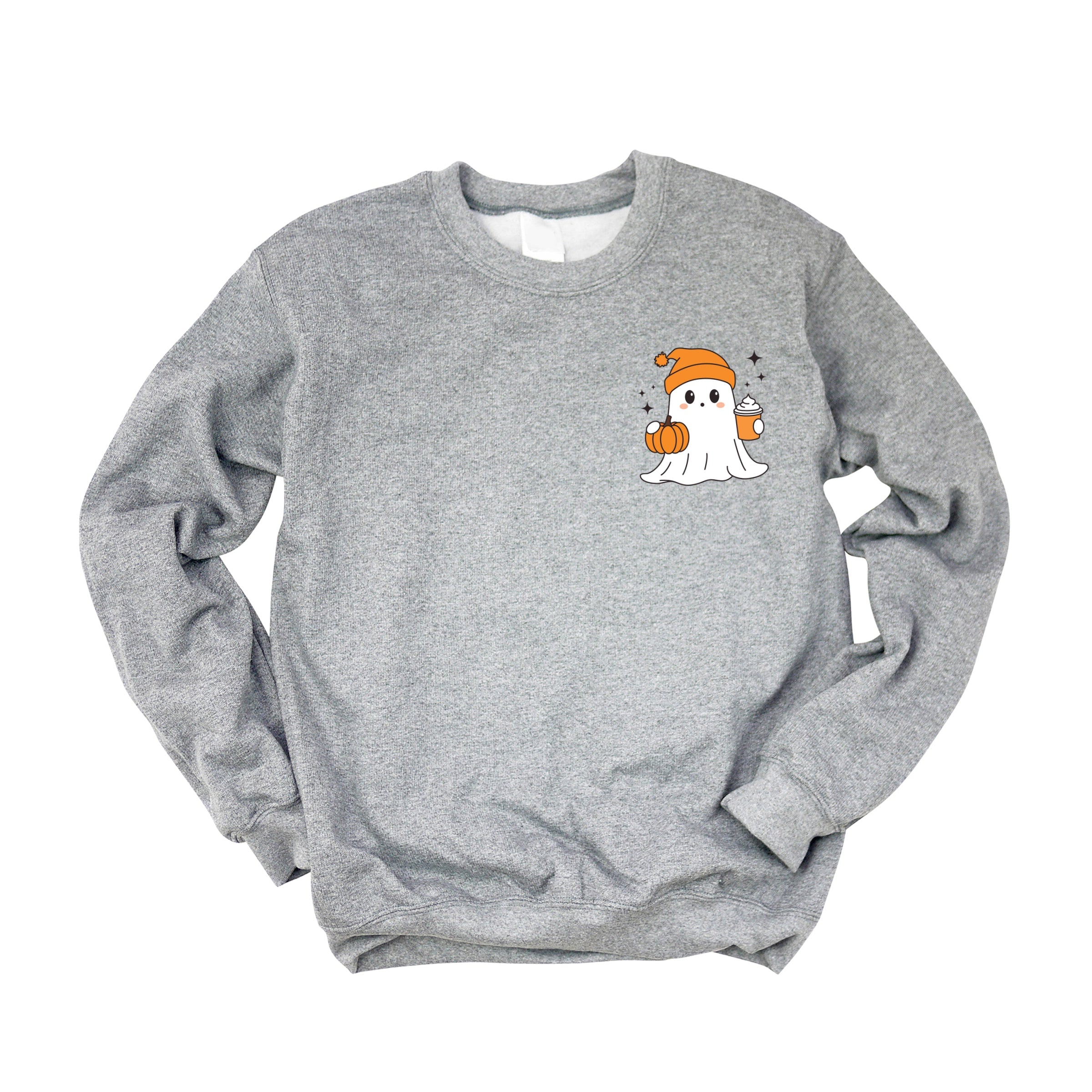Ghost Pumpkin Spice Sparkle - Women's Graphic Sweatshirt