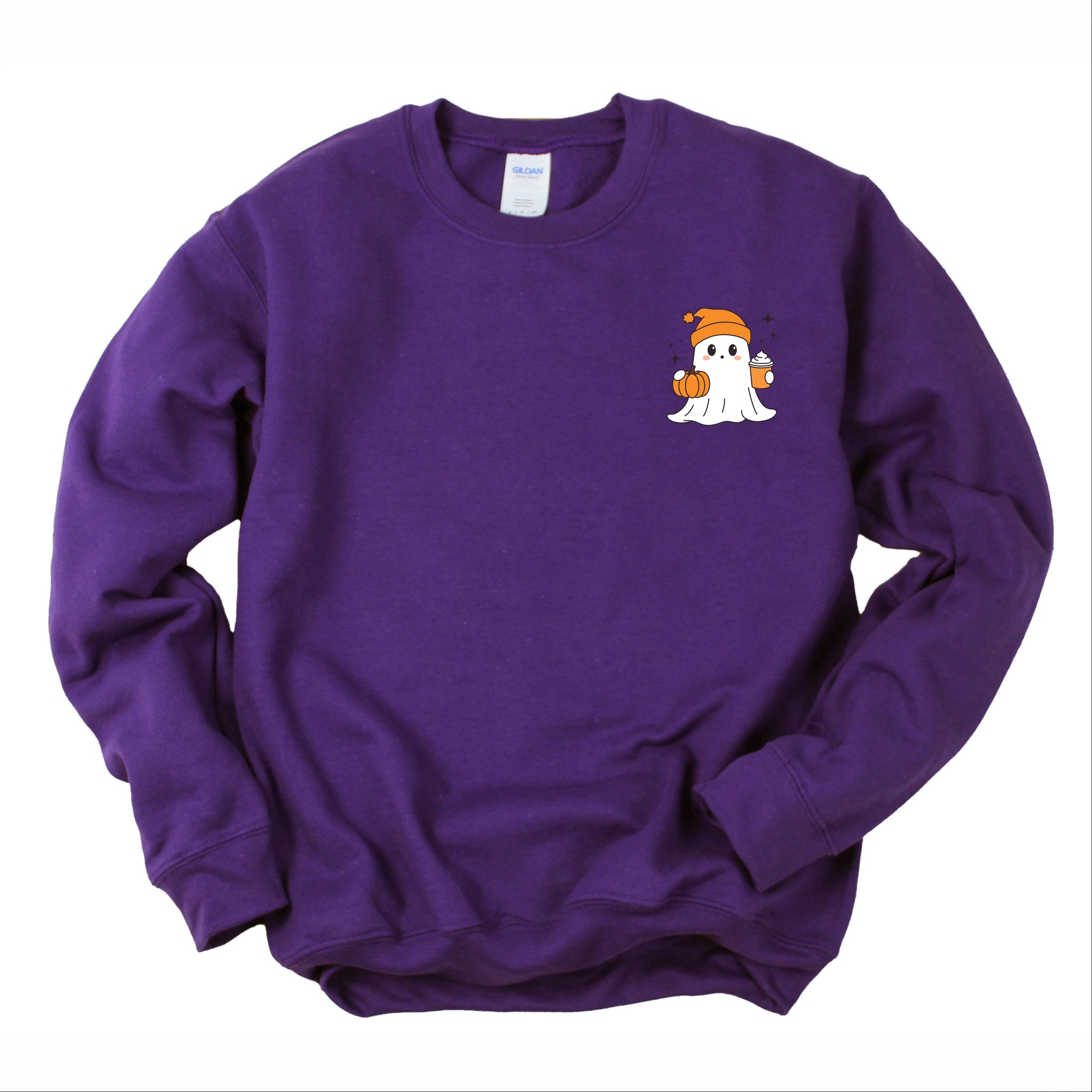 Ghost Pumpkin Spice Sparkle - Women's Graphic Sweatshirt