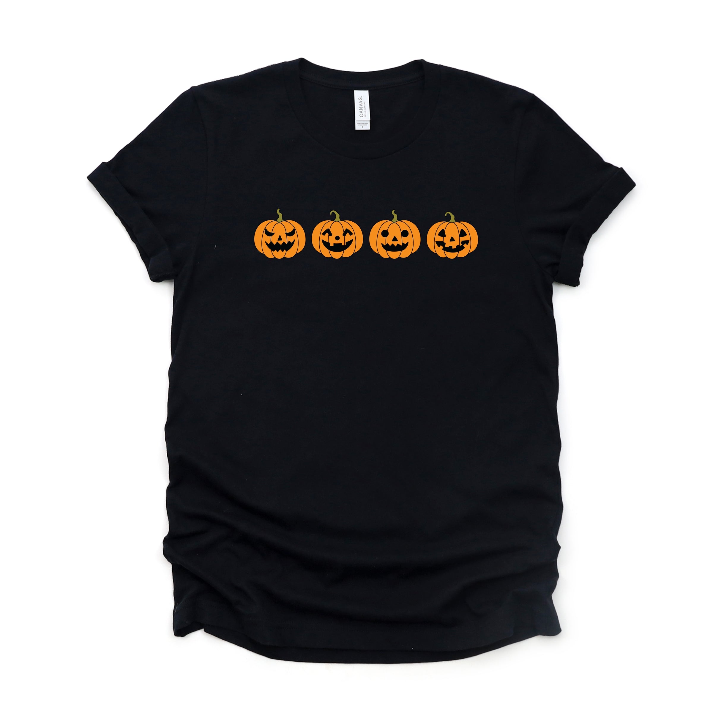 Four Pumpkins - Women's Short Sleeve Graphic T-Shirt