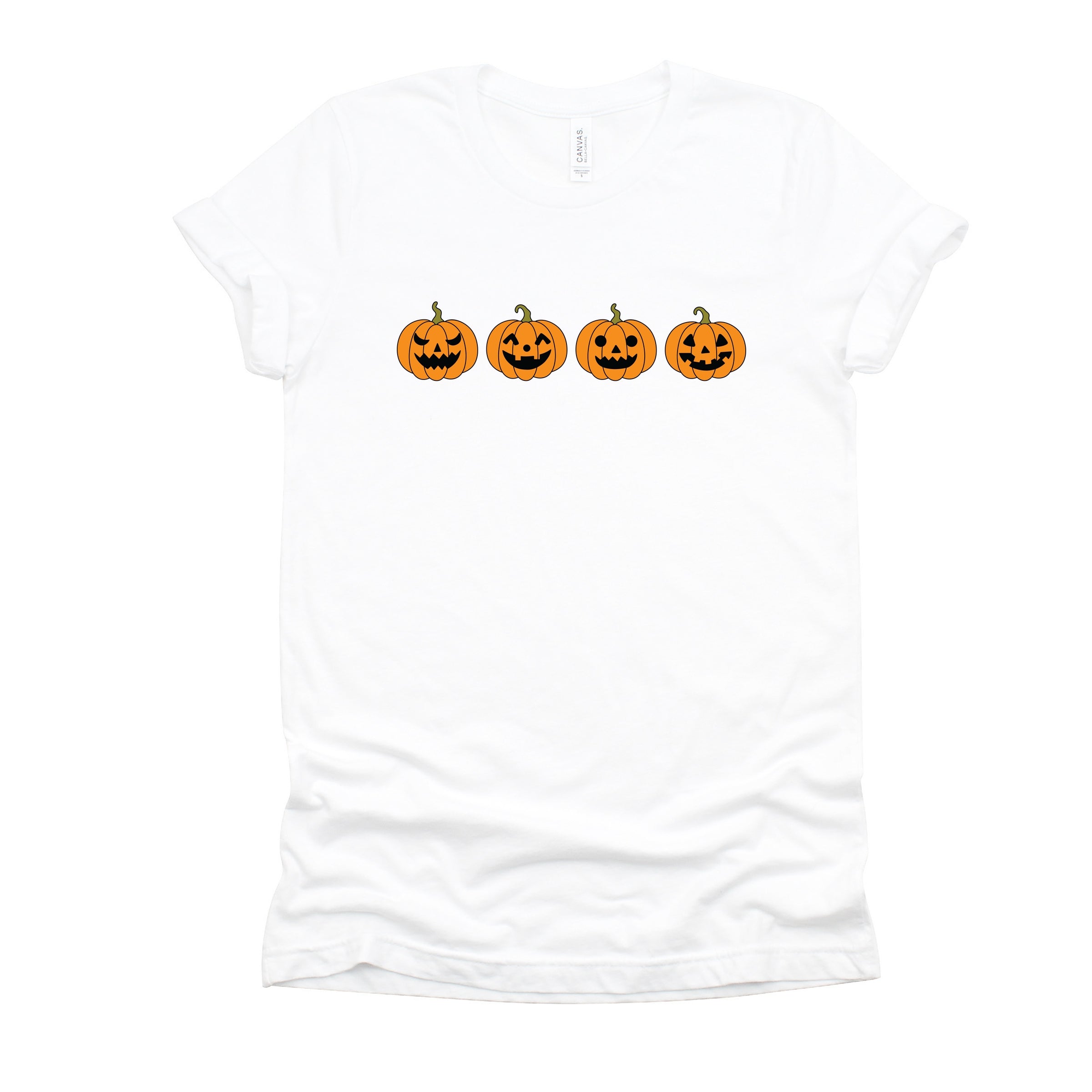 Four Pumpkins - Women's Short Sleeve Graphic T-Shirt