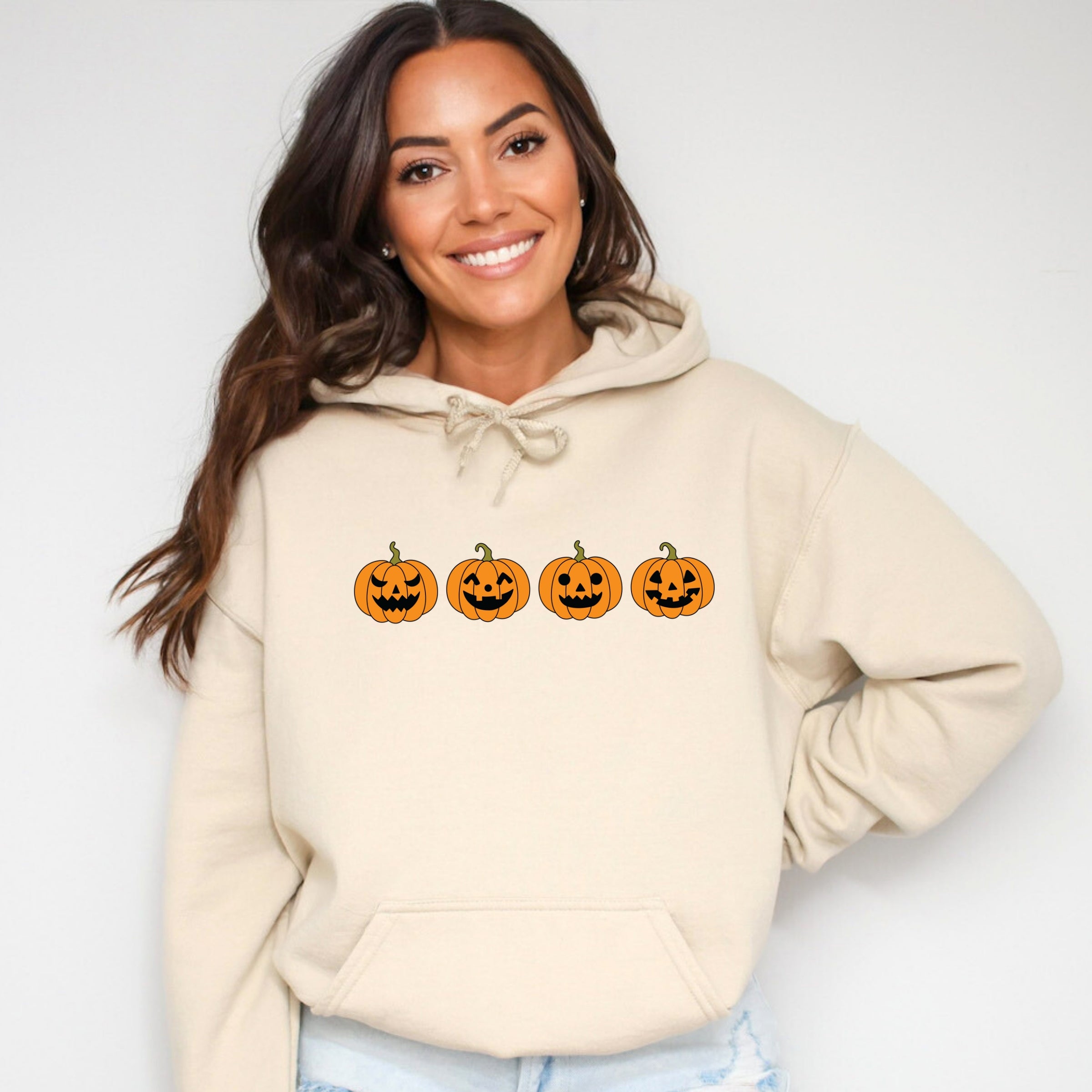 Four Pumpkins - Women's Graphic Hoodie