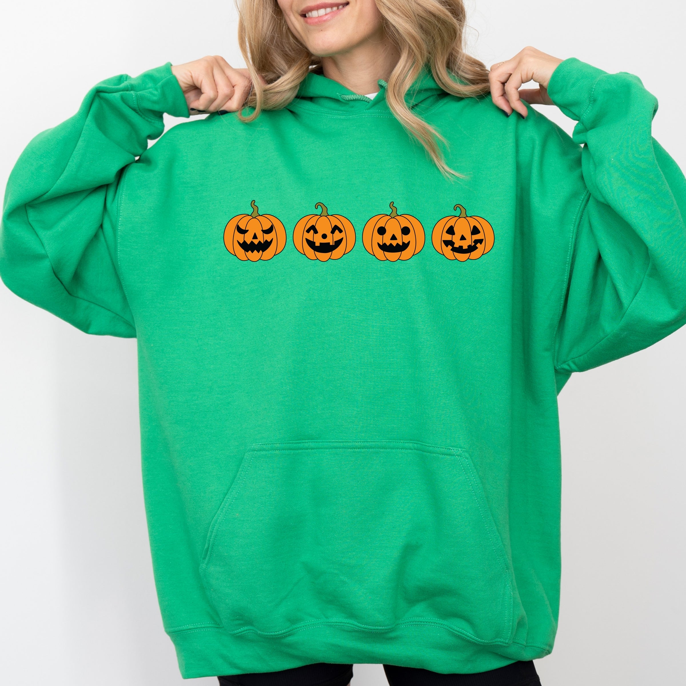 Four Pumpkins - Women's Graphic Hoodie