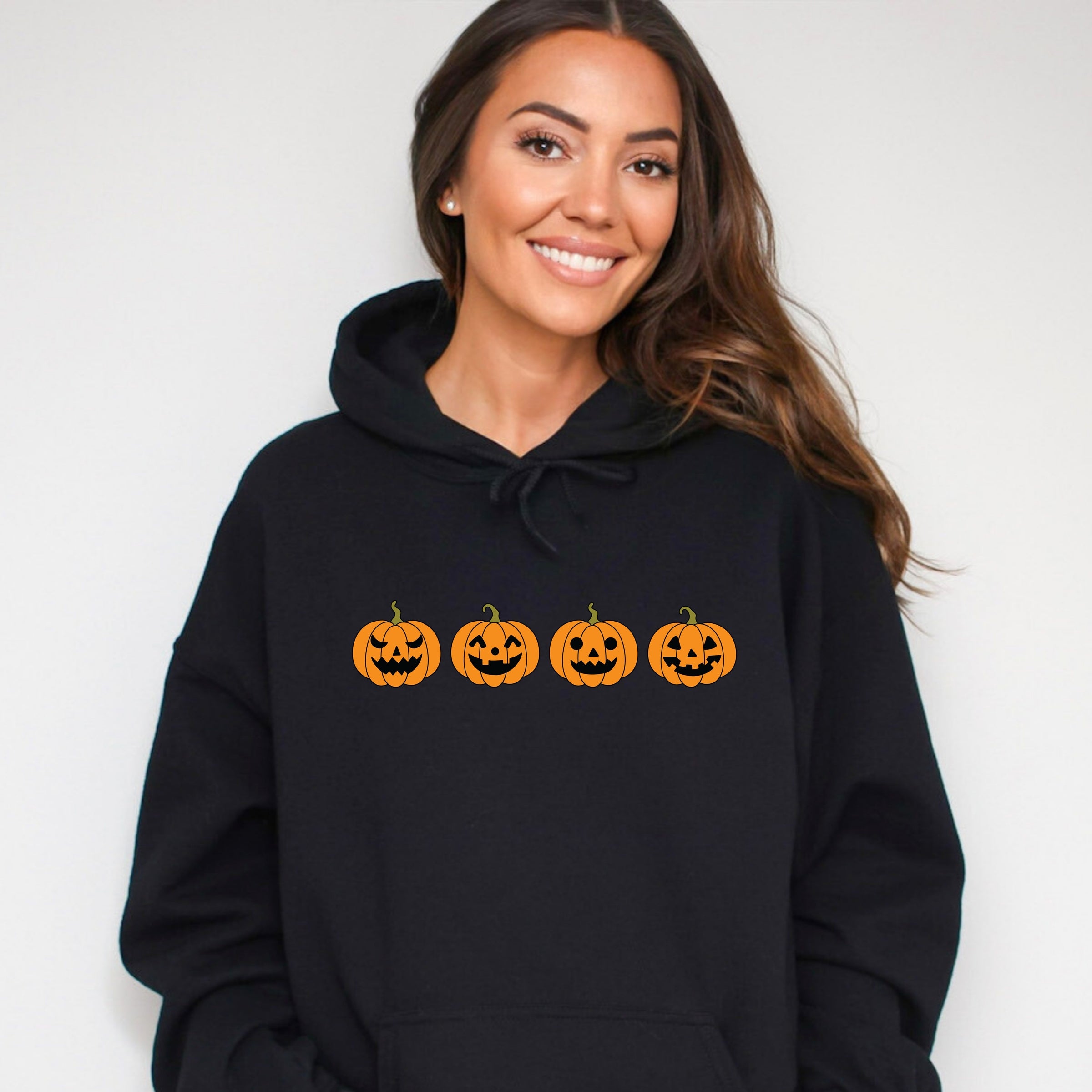 Four Pumpkins - Women's Graphic Hoodie