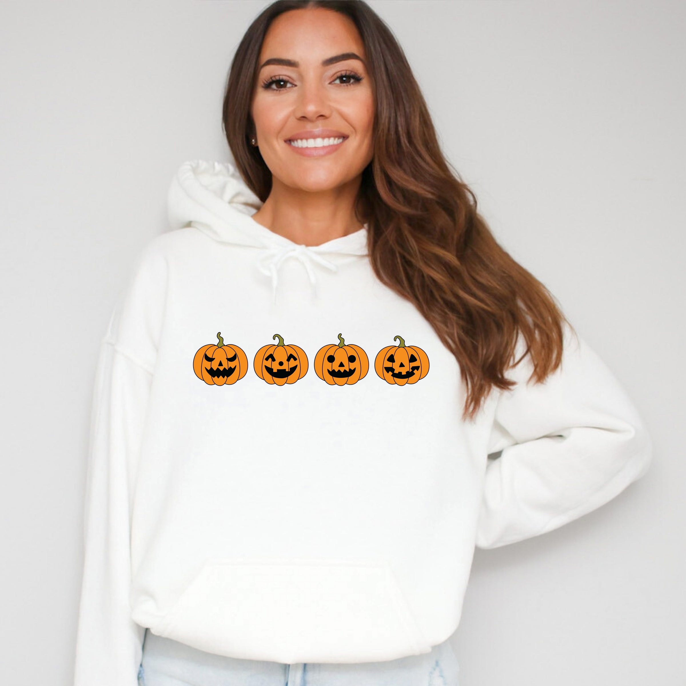 Four Pumpkins - Women's Graphic Hoodie