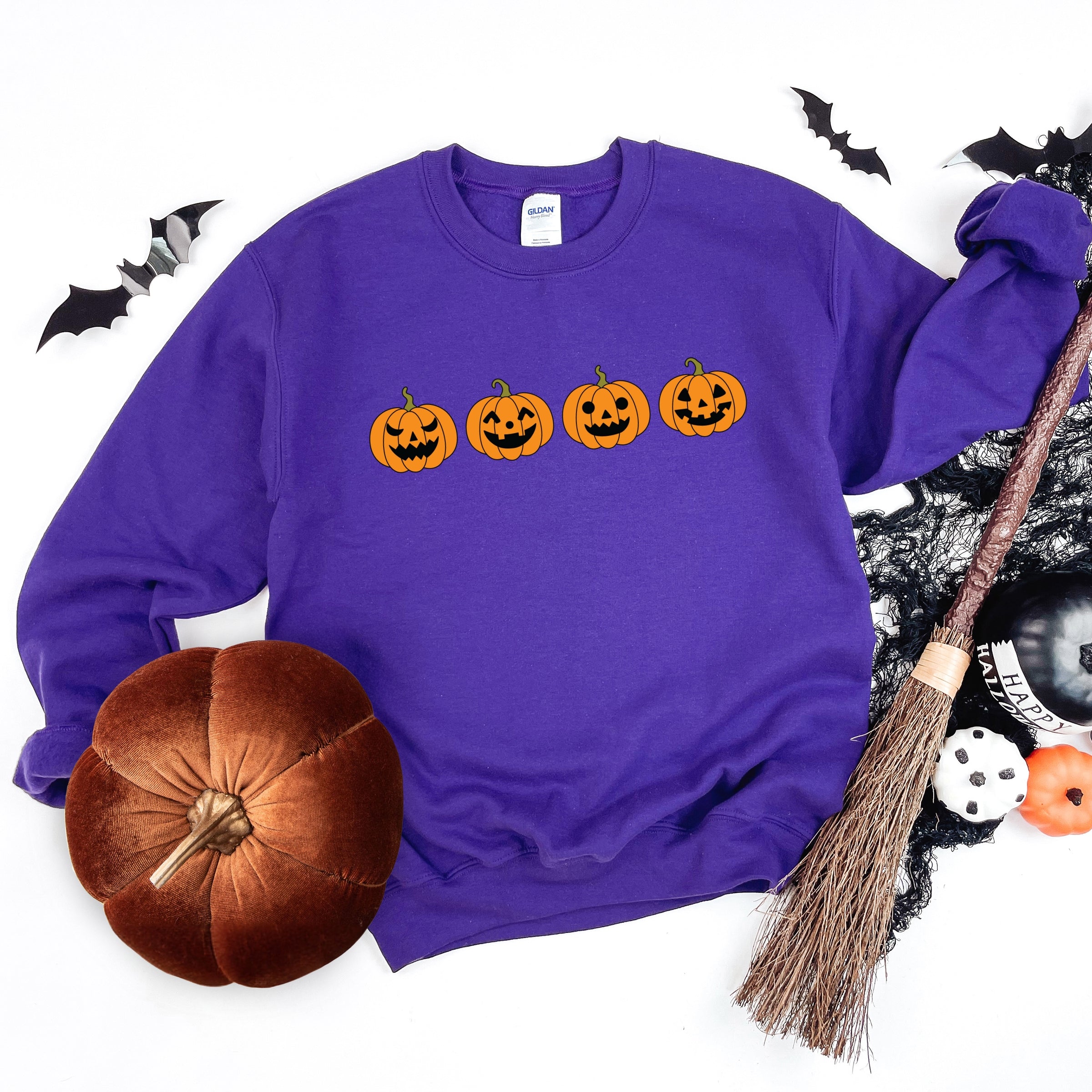 Four Pumpkins - Women's Graphic Sweatshirt