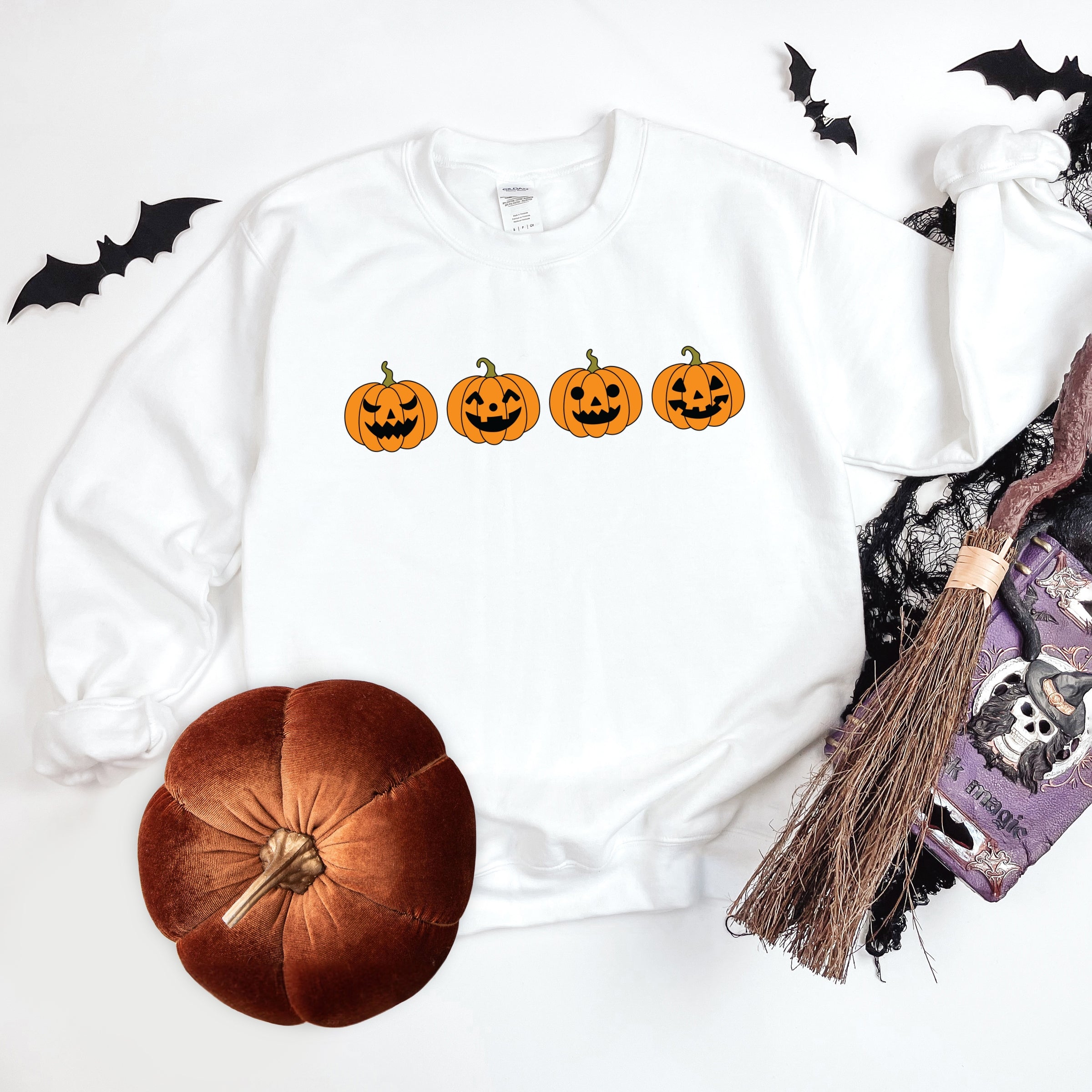 Four Pumpkins - Women's Graphic Sweatshirt