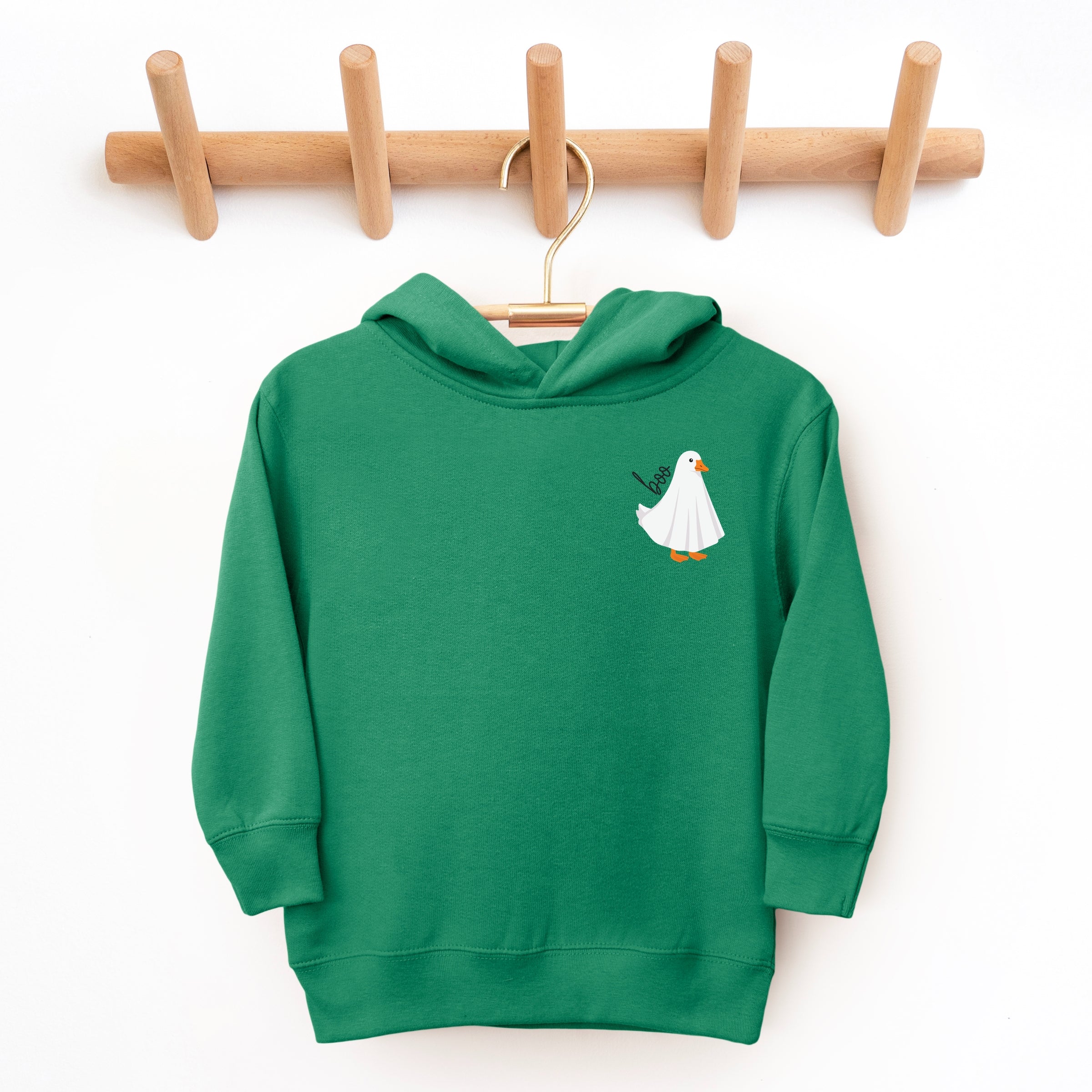 Boo Ghost Goose - Toddler Hoodie and Youth Graphic Hoodie