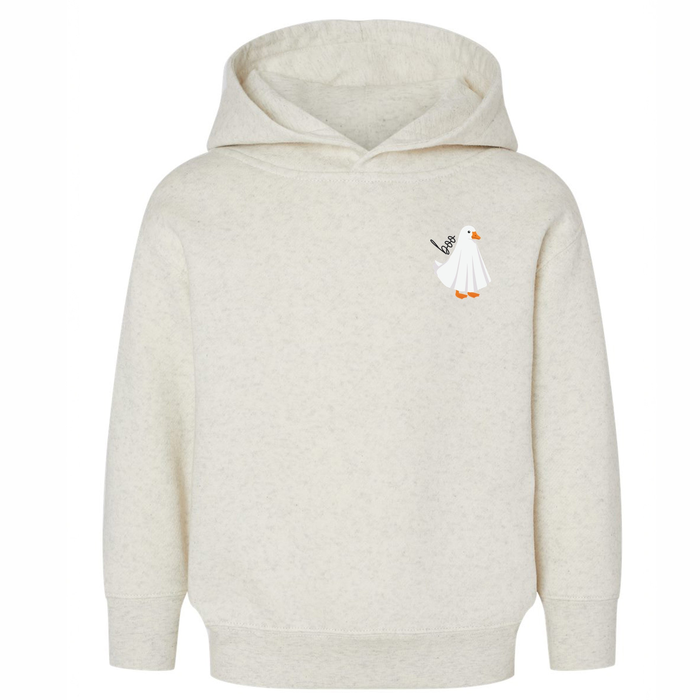 Boo Ghost Goose - Toddler Hoodie and Youth Graphic Hoodie