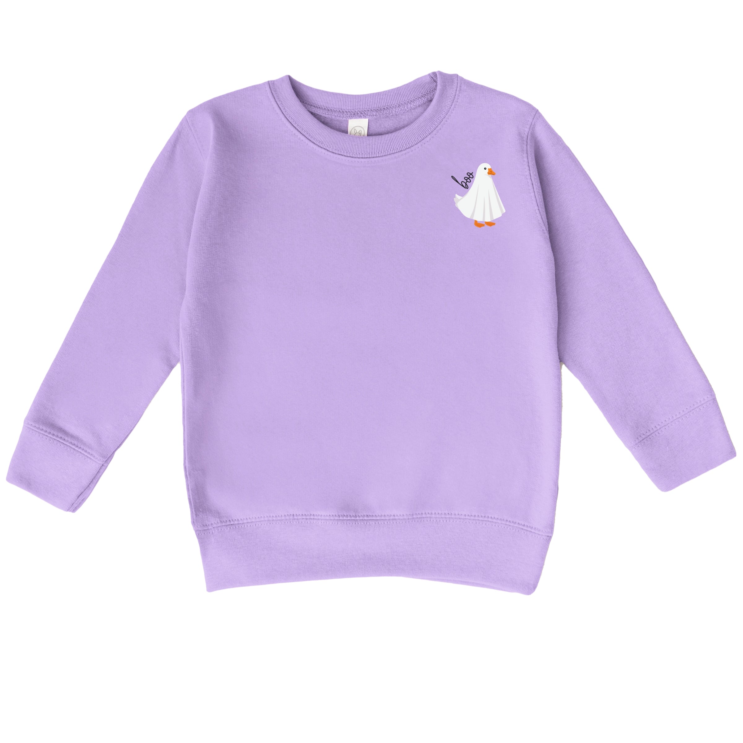Boo Ghost Goose - Toddler Graphic Sweatshirt and Youth Graphic Sweatshirt